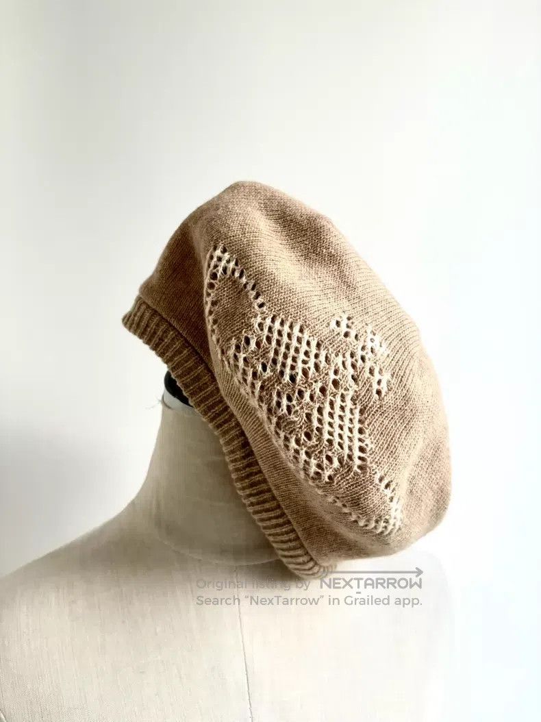 Vivienne Westwood Vivienne Westwood Vintage Beige Saturn Beret Size ONE SIZE - 2 Thumbnail