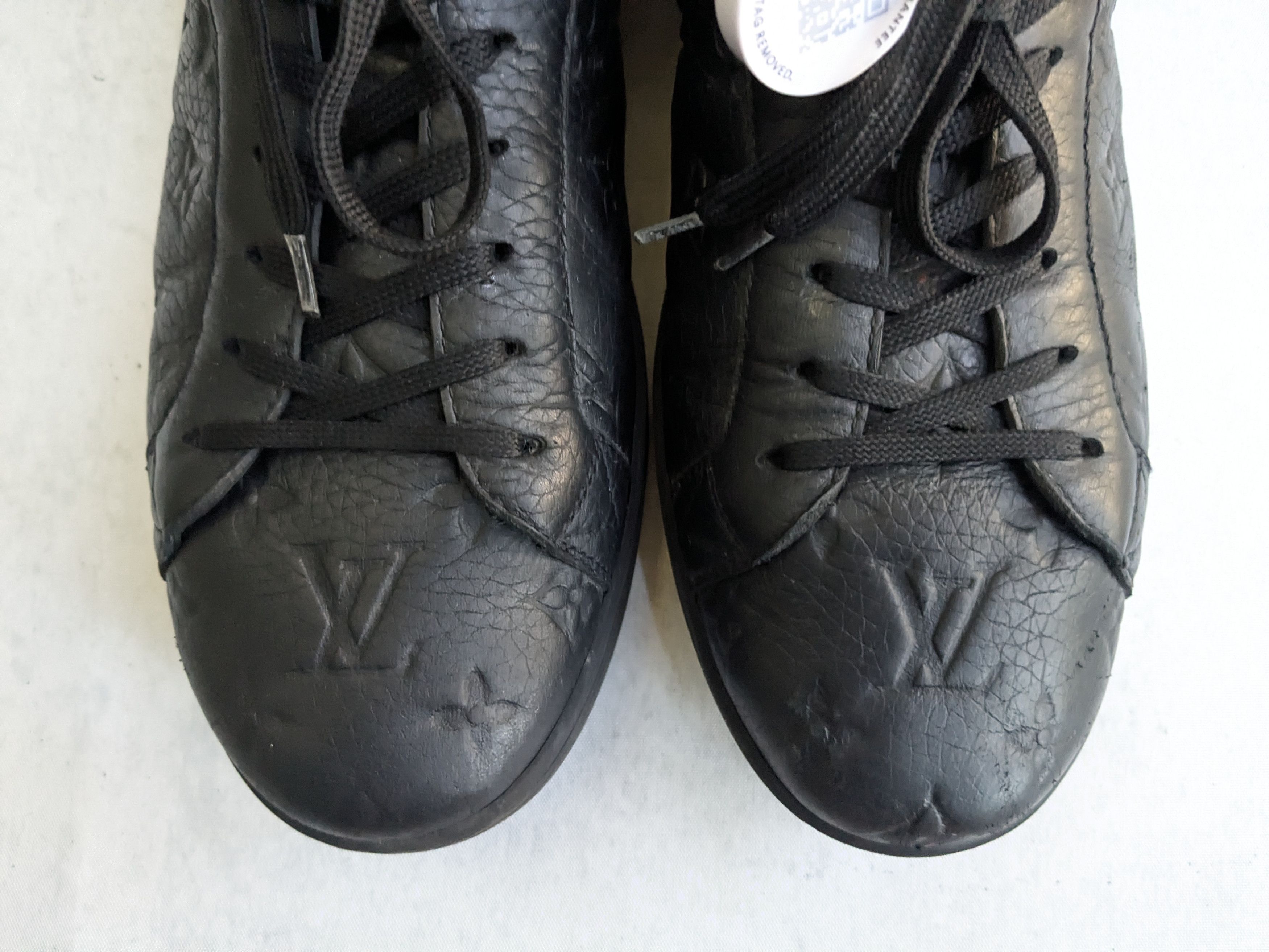 Louis Vuitton Louis Vuitton Luxembourg Black Monogram 11 Leather Size US 11 / EU 44 - 2 Thumbnail