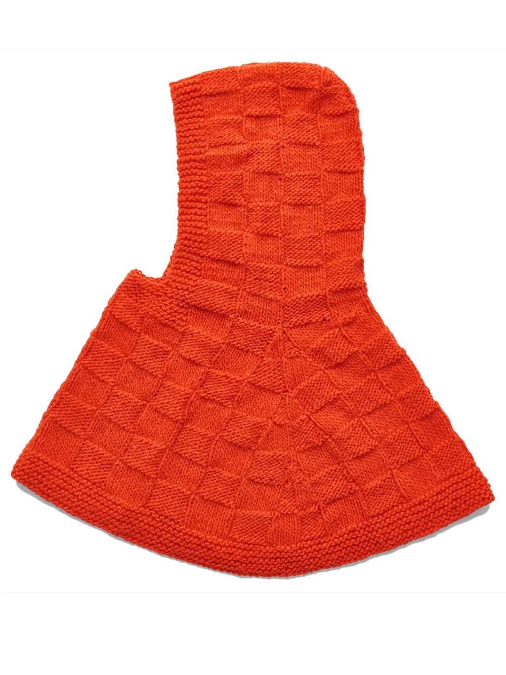 Kiko Kostadinov Crochet Knit Virgin Wool Blend Balaclava Size ONE SIZE - 1 Thumbnail