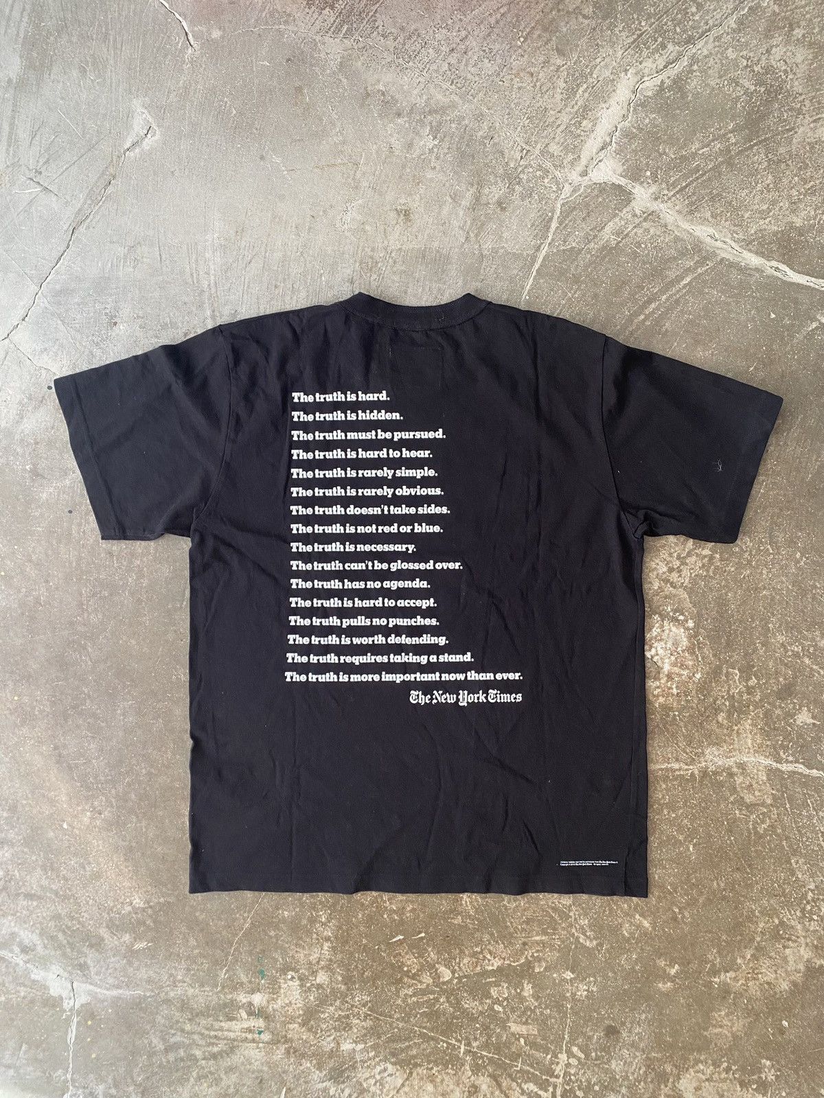 Sacai Sacai Truth Tee Kapital Comme des Garçons Yohji Yamamoto Size US XL / EU 56 / 4 - 4 Thumbnail