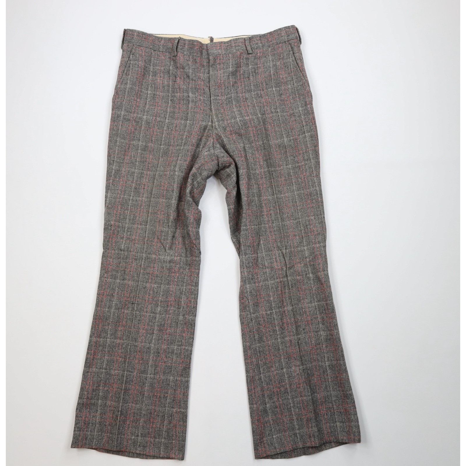 Pierre Cardin Vintage 70s Pierre Cardin 3 Piece Wool Tweed Suit Wedding Size 44R - 13 Thumbnail