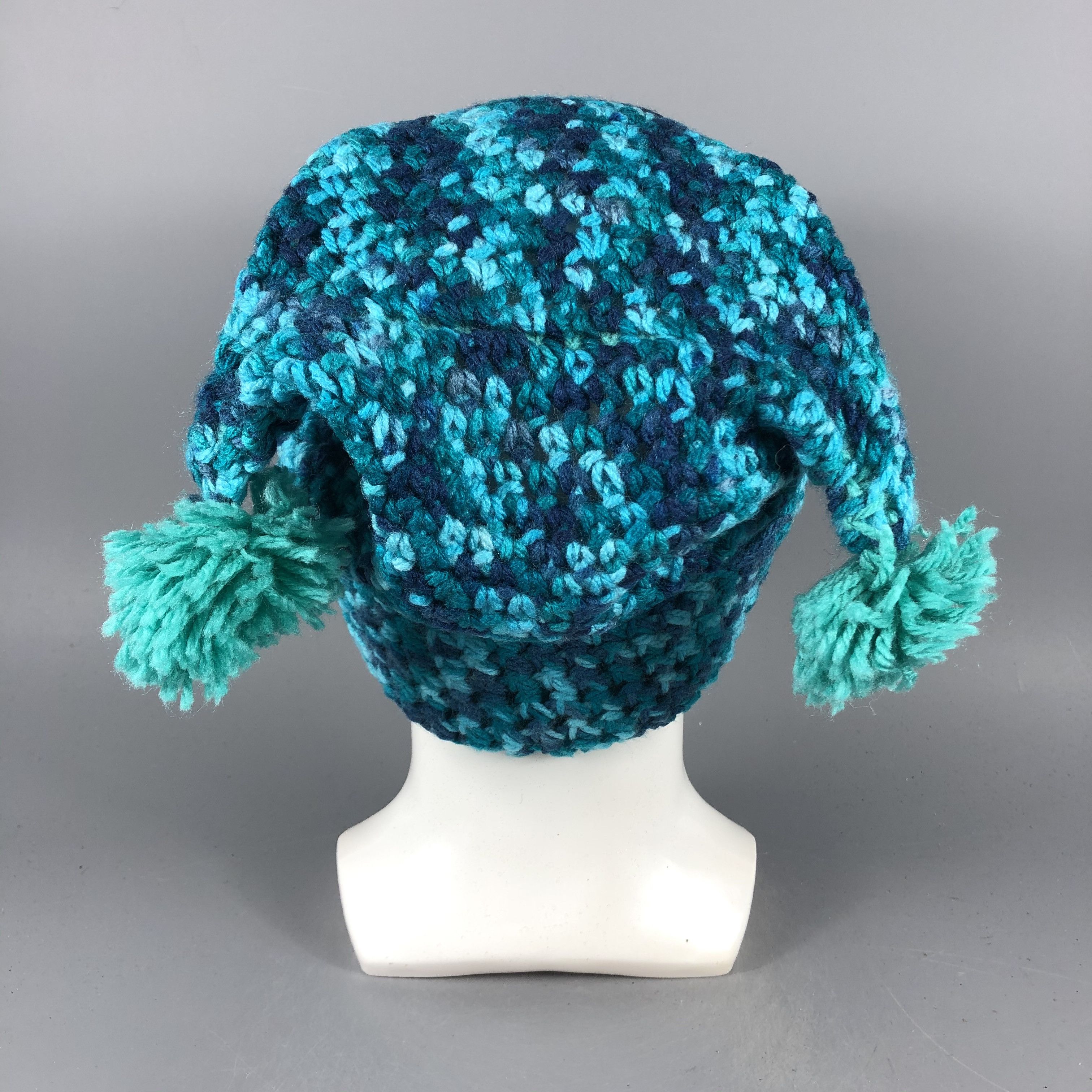 Japanese Brand × Vintage Japanese Brand Double Pompom Beanie Snow Hat Snow Cap -D873 Size ONE SIZE - 3 Thumbnail