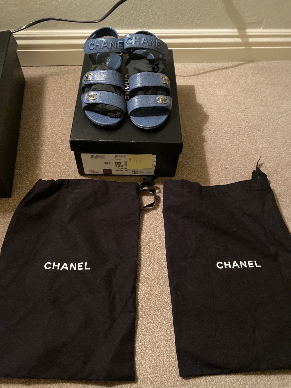 Chanel Chanel Sandals Size US 5.5 / IT 35.5 - 1 Thumbnail