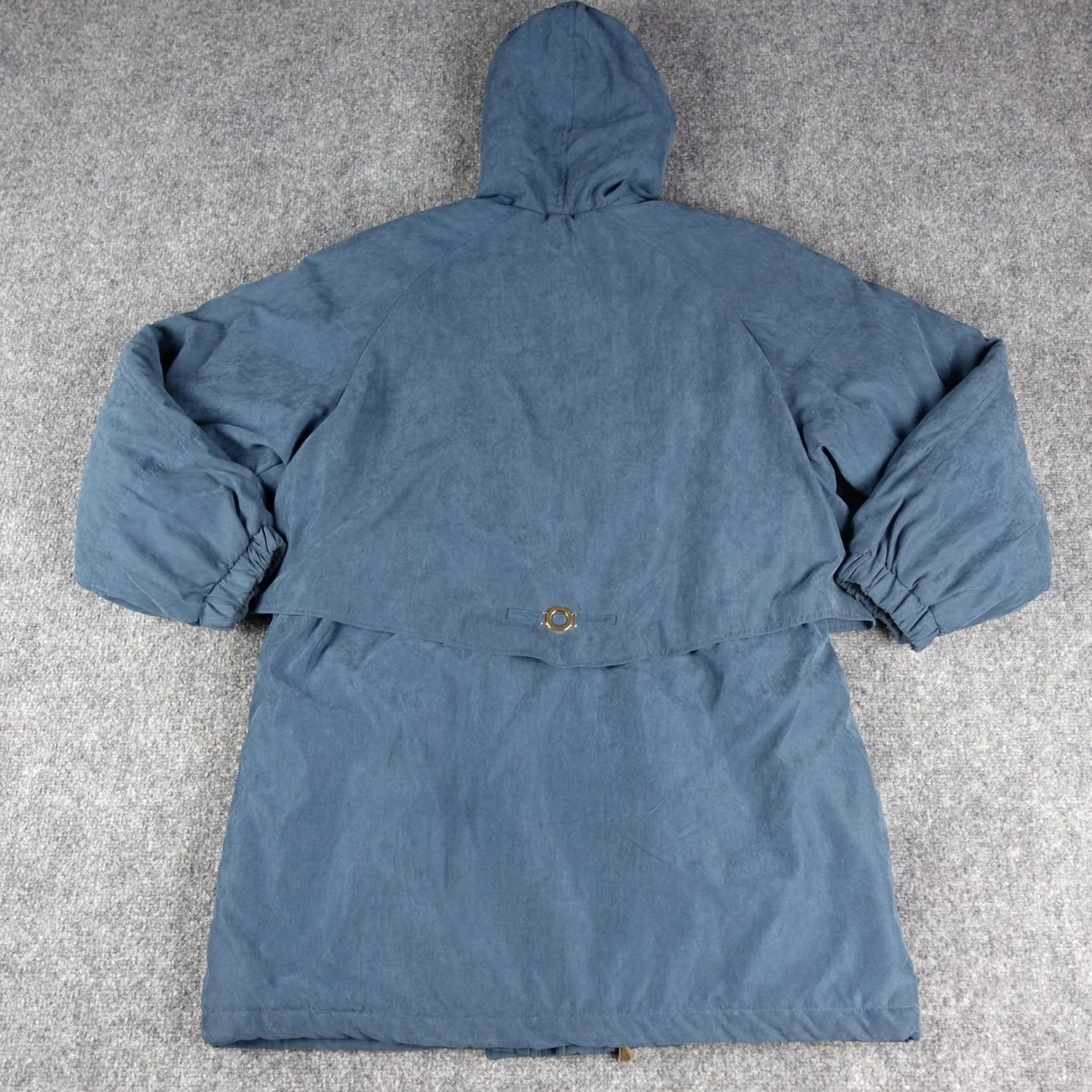 Vintage VINTAGE Fleet Street Jacket Womens M Blue Puffer Hooded Classic Size M / US 6-8 / IT 42-44 - 5 Thumbnail