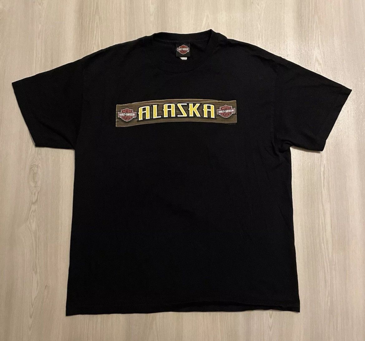 Harley Davidson 2012 Harley Davidson Alaska Smokin Sammy Shirt Mens XL Size US XL / EU 56 / 4 - 4 Thumbnail