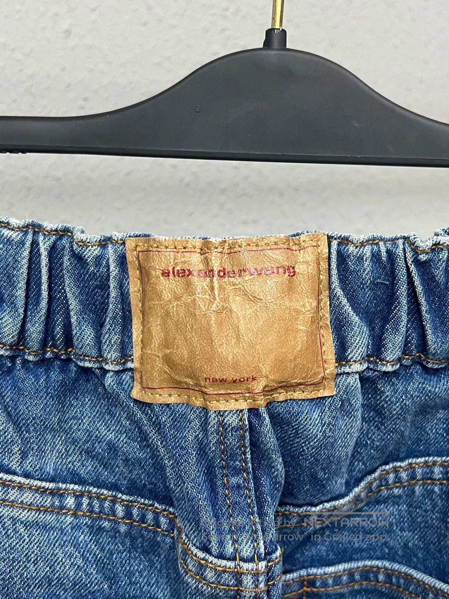 Alexander Wang new alexander wang pleated denim pants. Size 23" - 3 Thumbnail