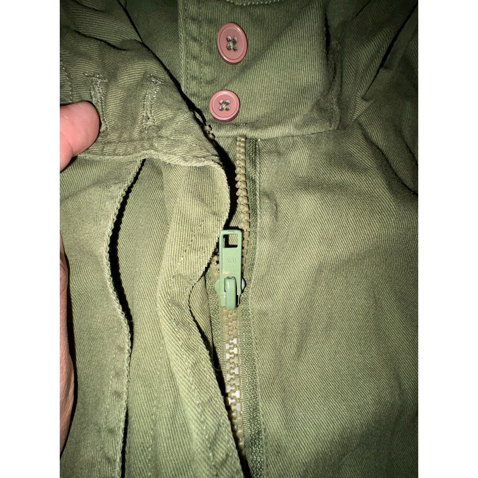 Other Vintage All American comfort 18 W green olive jacket Size XXL / US 16-18 / IT 52-54 - 4 Thumbnail