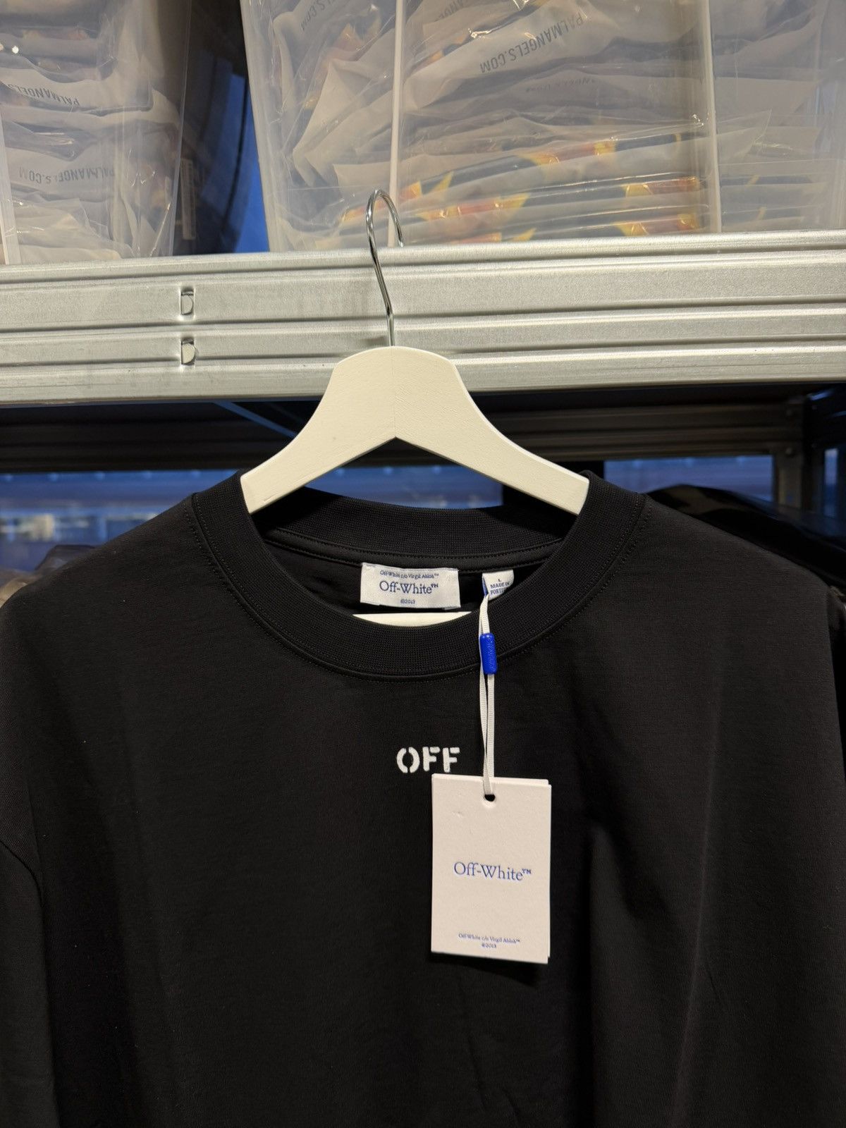 Off-White Off-White Bric Arrow T-Shirt NEW 550$ Size US L / EU 52-54 / 3 - 3 Thumbnail