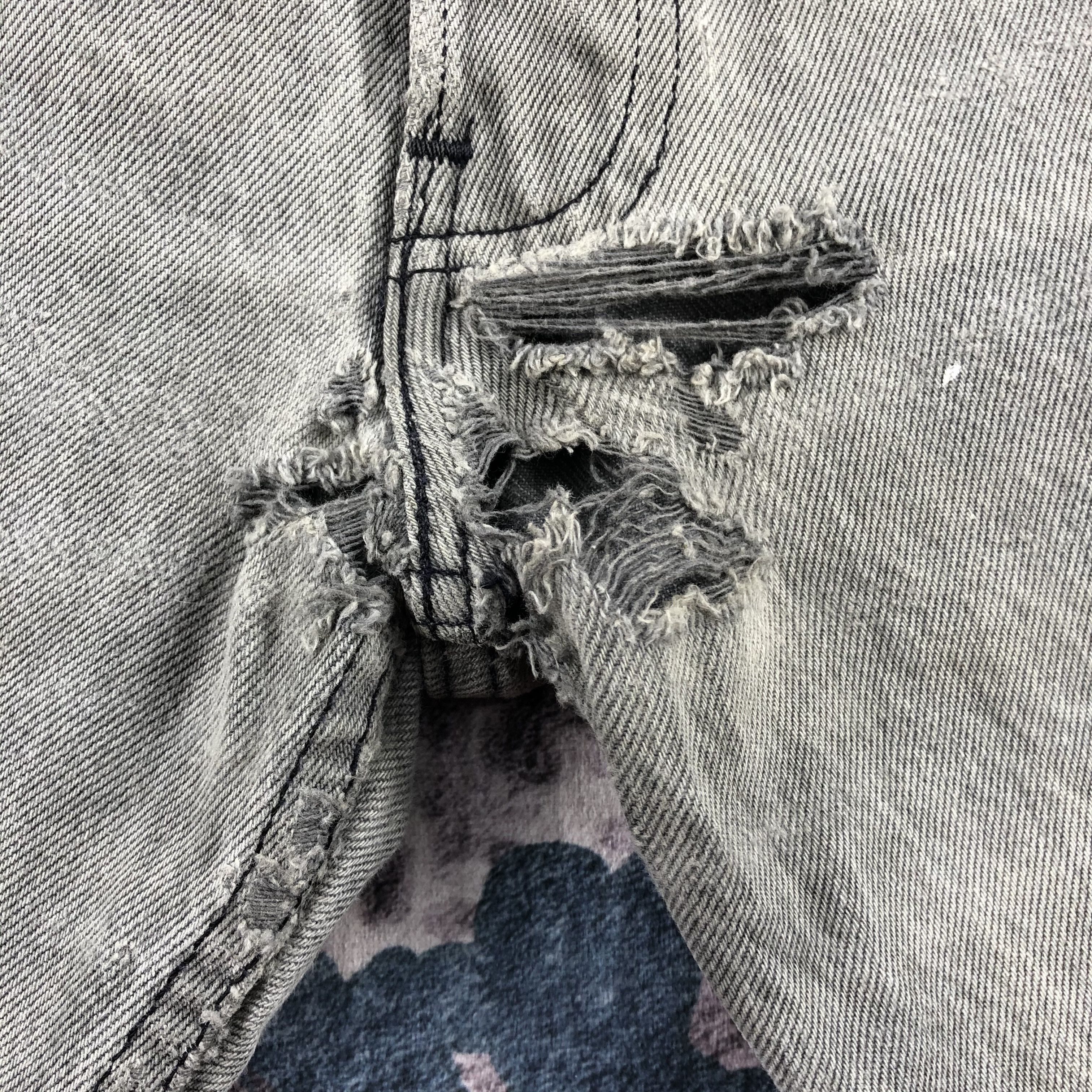Levi's Vintage 90s Ash Gray Levis 501 Jeans-JM2441 Size US 36 / EU 52 - 13 Thumbnail