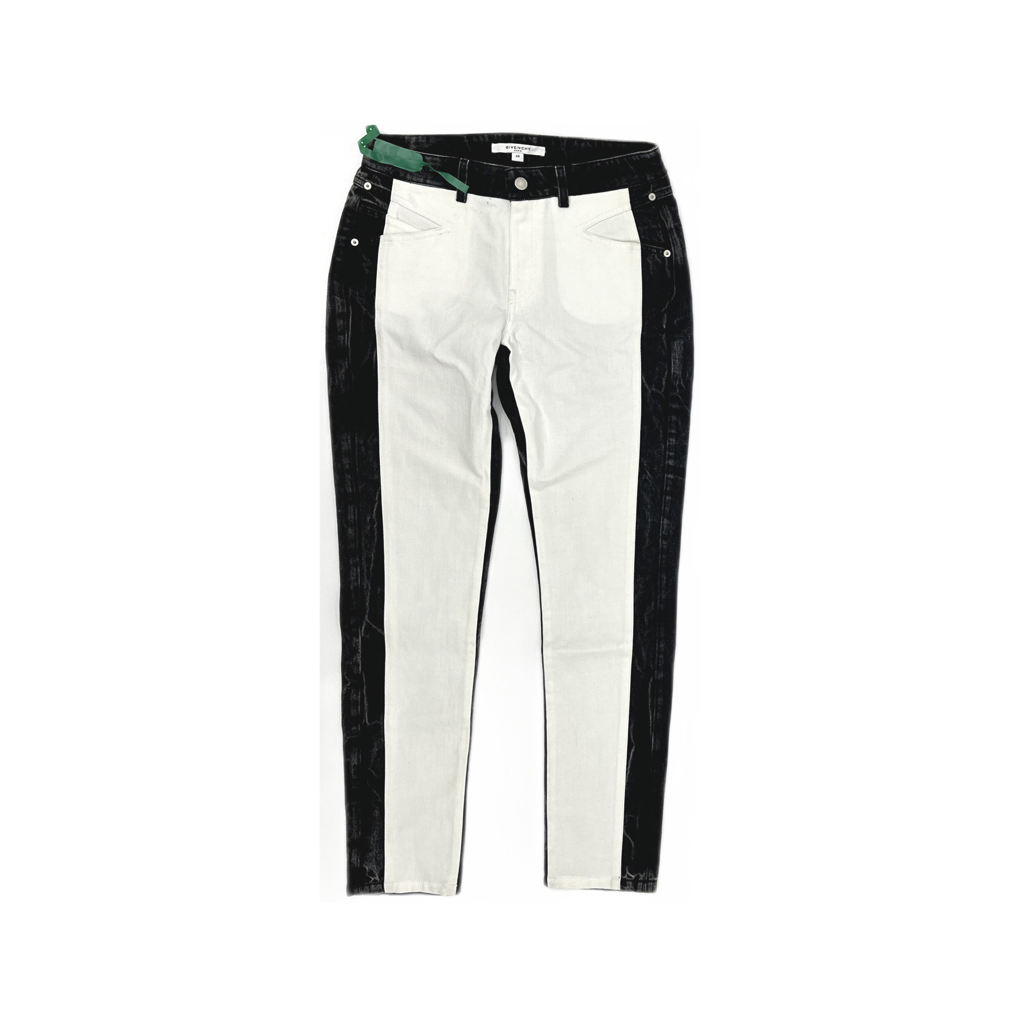 Givenchy Givenchy Two-Tone Paneled Jeans Size 40 Size 27" / US 4 / IT 40 - 1 Thumbnail
