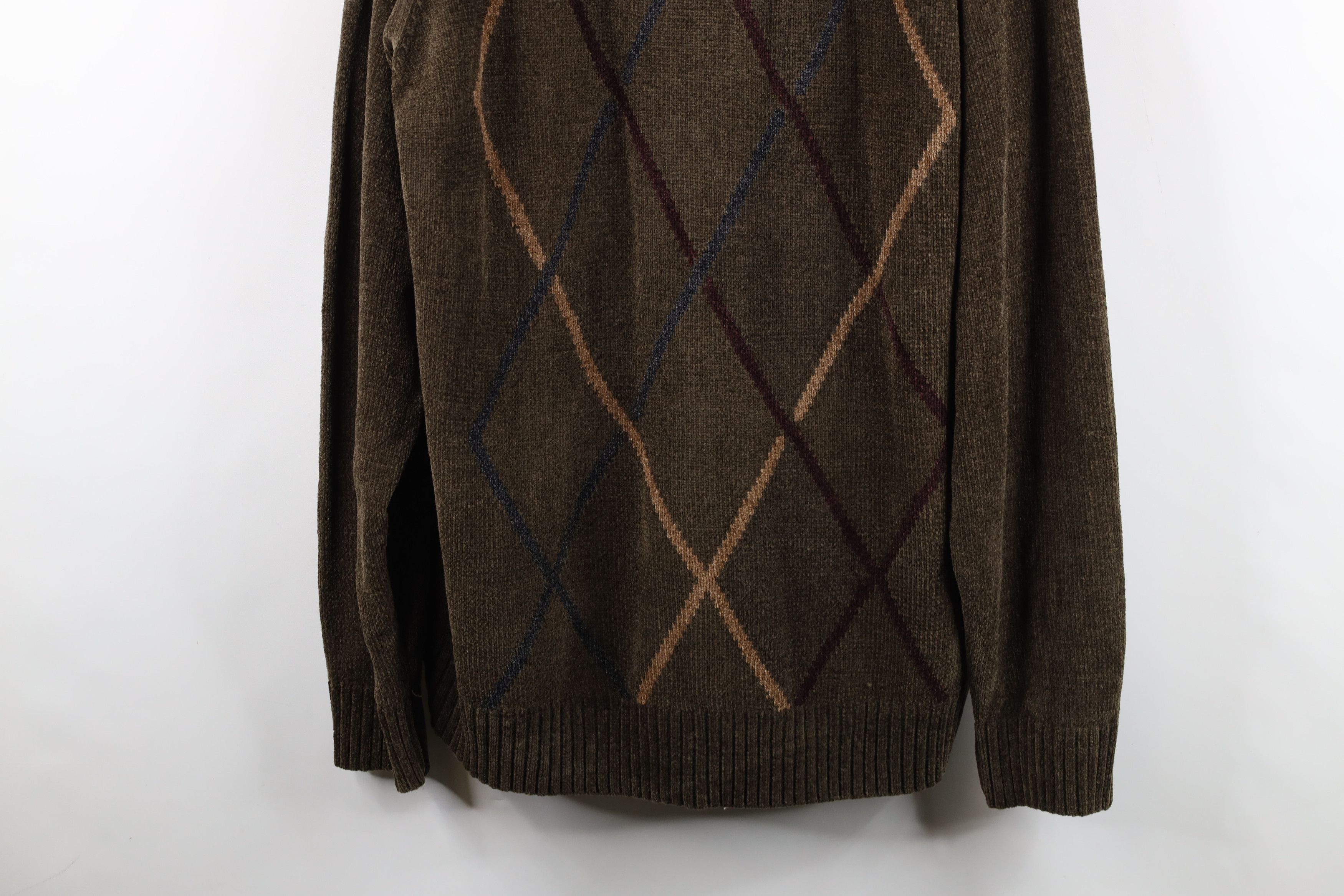 Vintage Vintage 90s Streetwear Ribbed Fleece Crewneck Sweater Size US XXL / EU 58 / 5 - 3 Thumbnail