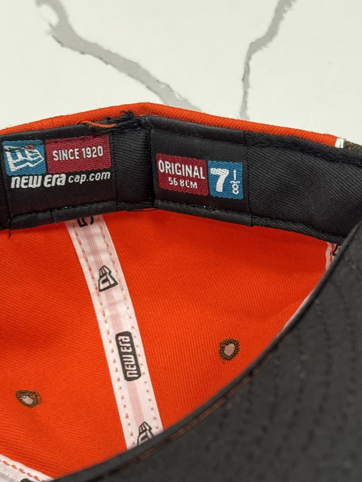 New Era Vintage New Era Cleveland Browns Fitted Cap Size ONE SIZE - 12 Thumbnail