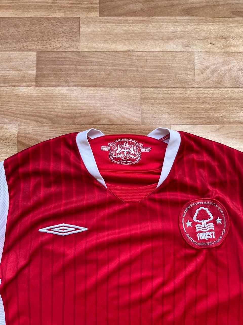 Umbro 2009/10 NOTTINGHAM FOREST HOME SOCCER JERSEY FOOTBALL SHIRT Size US L / EU 52-54 / 3 - 3 Thumbnail