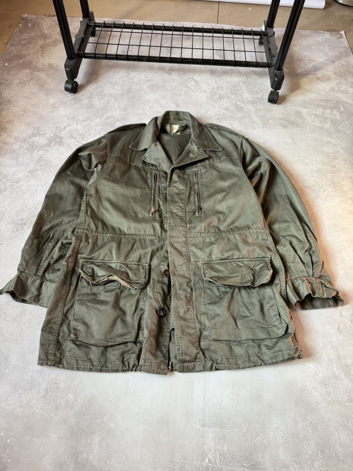 Vintage Vintage 60s-70s Belgian Army M64 Field Jacket Size US XL / EU 56 / 4 - 2 Thumbnail