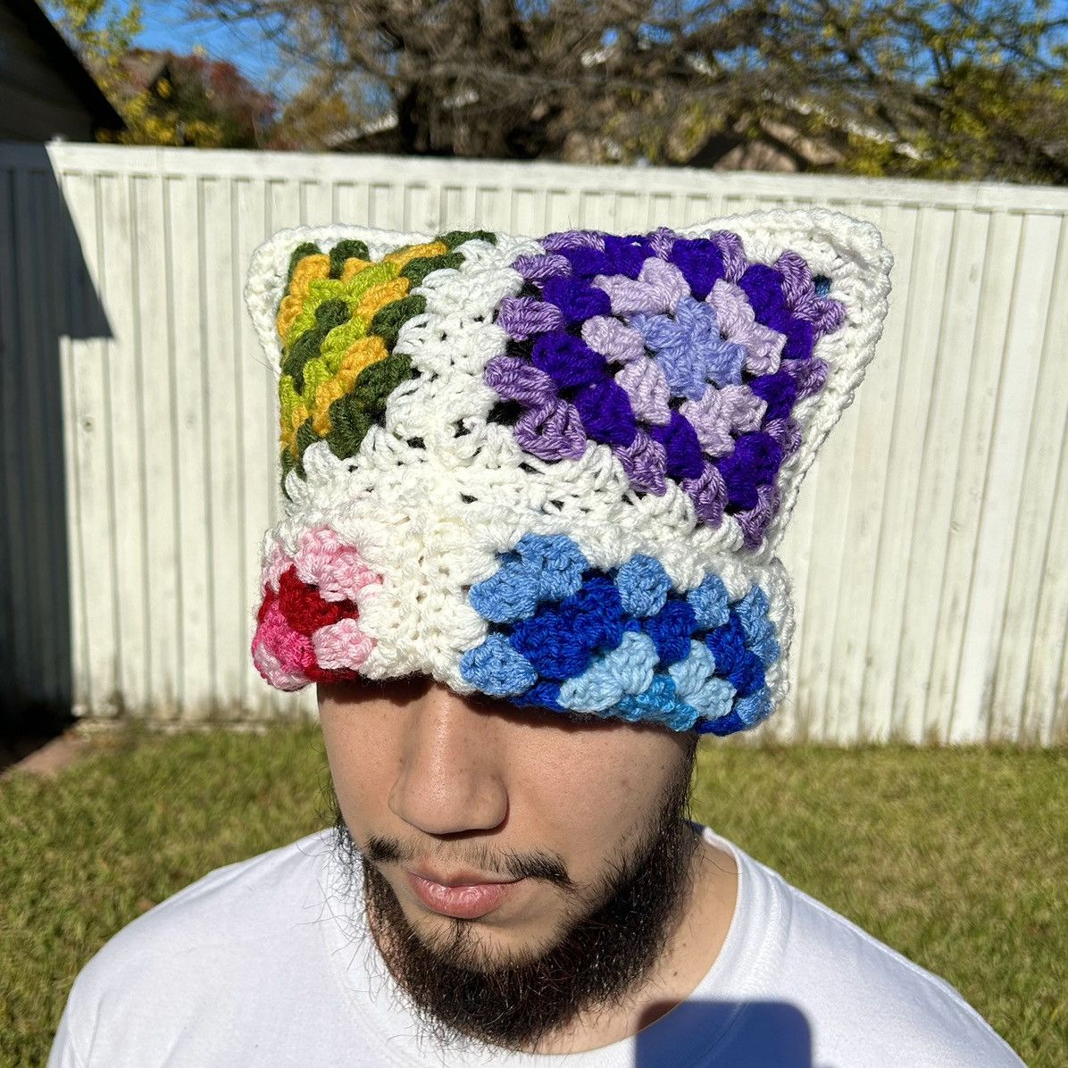 Other Mens crochet winter beanie Size ONE SIZE - 2 Thumbnail