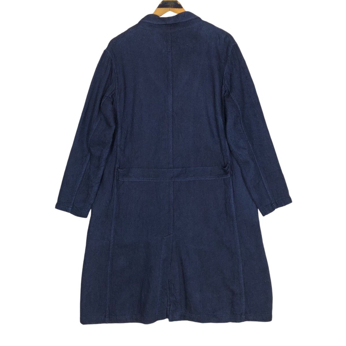 Issey Miyake Plantation Issey Miyake Cotton Car Coat Trench Coat Size M / US 6-8 / IT 42-44 - 12 Thumbnail