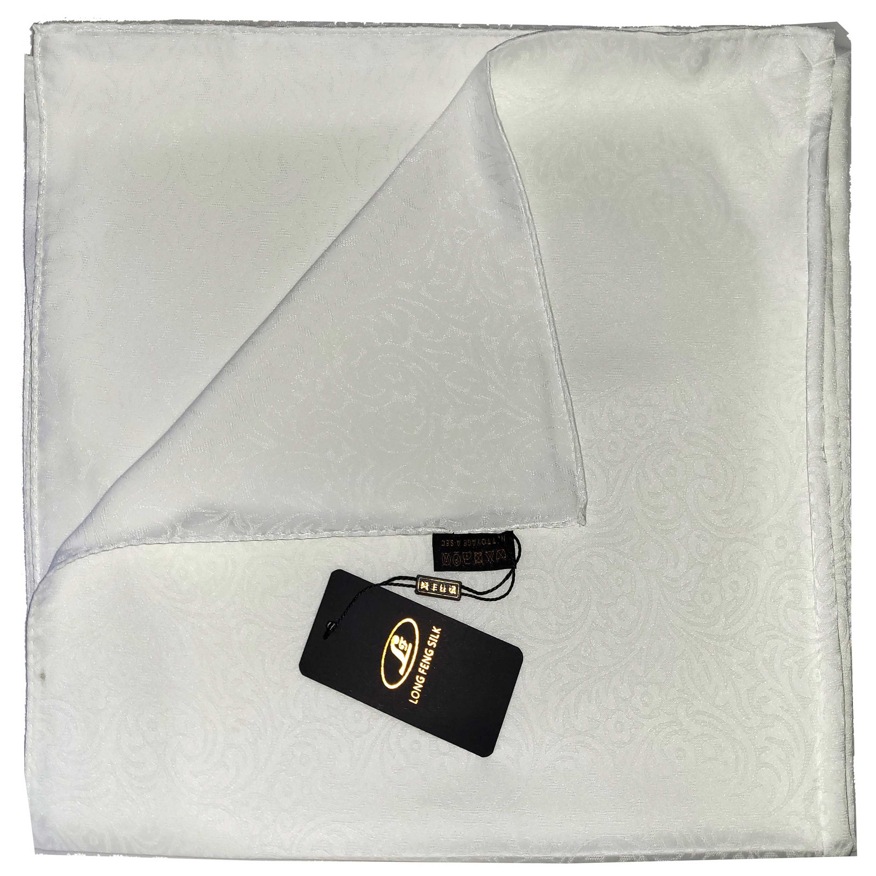 Other NWT Double Sided Silk Scarf 52"x52" Large Square Wrap 3226 Size ONE SIZE - 5 Thumbnail