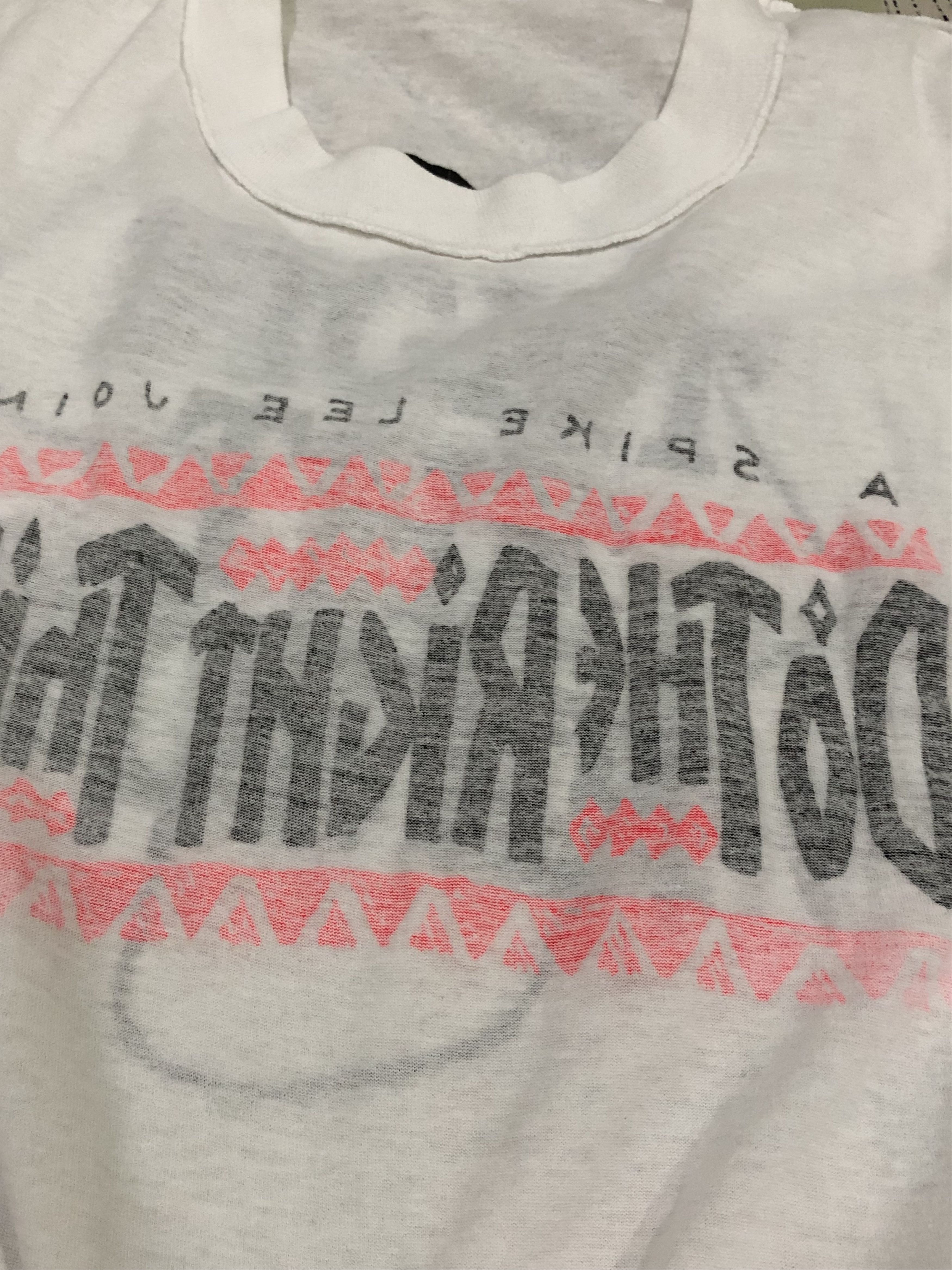 Vintage Vintage A Spike Lee Joint Do The Right Thing Size US M / EU 48-50 / 2 - 8 Thumbnail