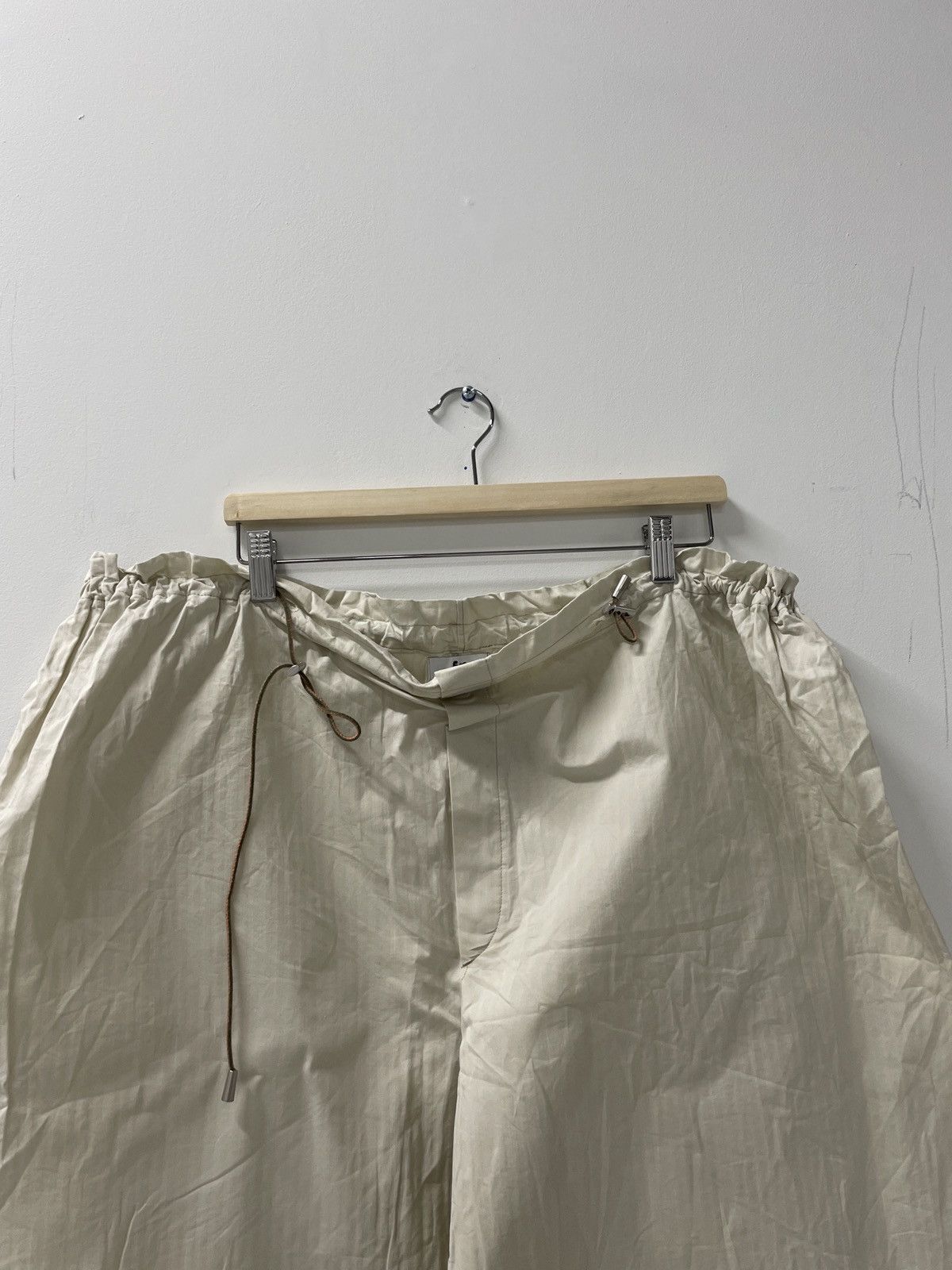 Other Cropped wide leg drawstring pants Size US 36 / EU 52 - 2 Thumbnail