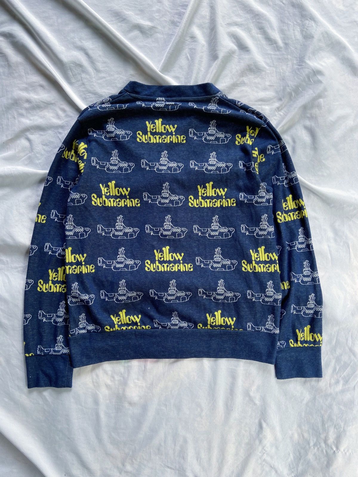 If Six Was Nine JAPANESE THE BEATLES YELLOW SUBMARINE CASUAL CARDIGAN Size US M / EU 48-50 / 2 - 10 Thumbnail