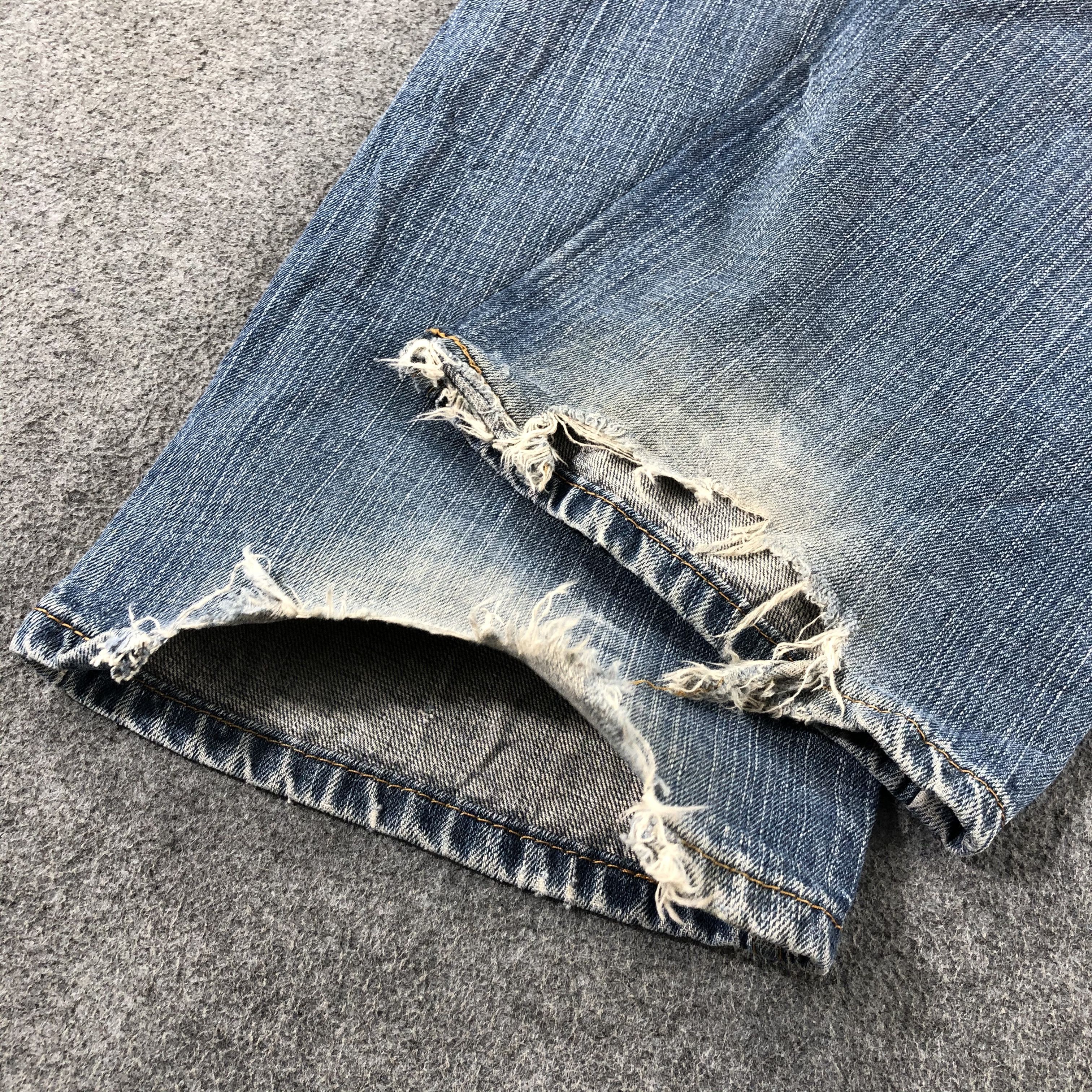 Levi's Vintage Blue Wash Levis 505 Jeans-J2581 Size US 38 / EU 54 - 6 Thumbnail