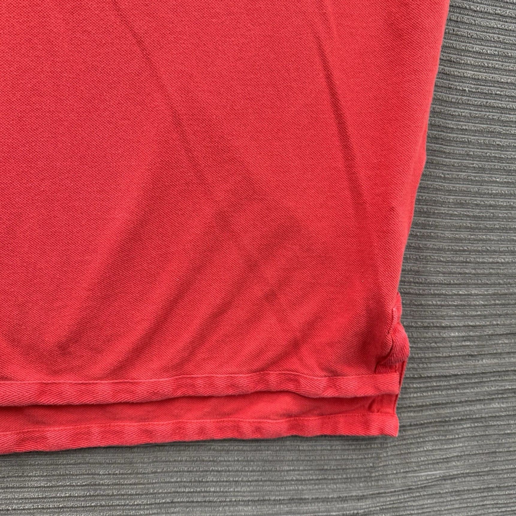 Ralph Lauren Ralph Lauren Polo Shirt Men XL Red Cotton City Logo 381 Bleecker St New York Polo Shirt Size US XL / EU 56 / 4 - 7 Thumbnail