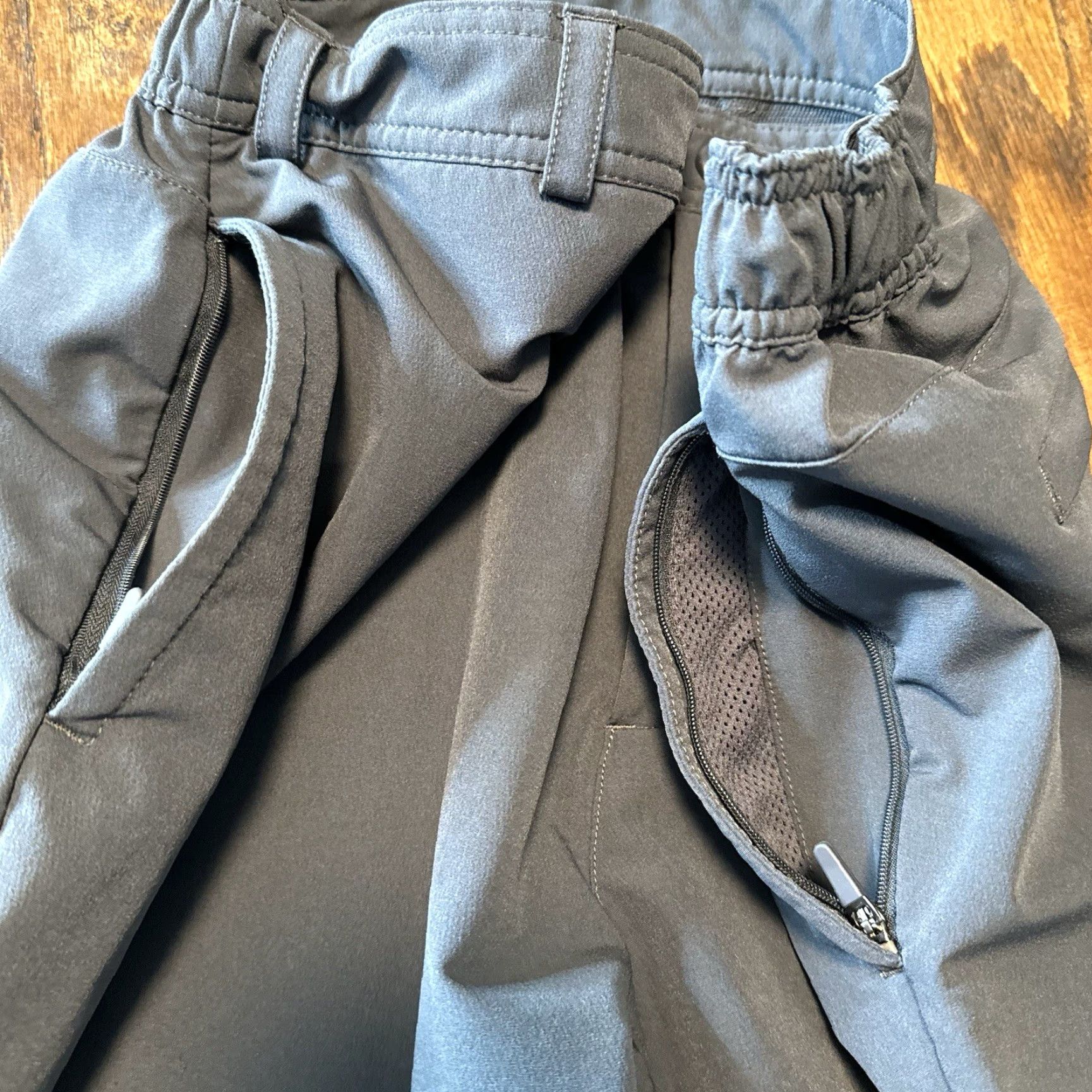 Vintage Mack Weldon Pants Mens Large Gray Radius Flex Jogger Tech Zip Pockets Size US 33 - 7 Thumbnail