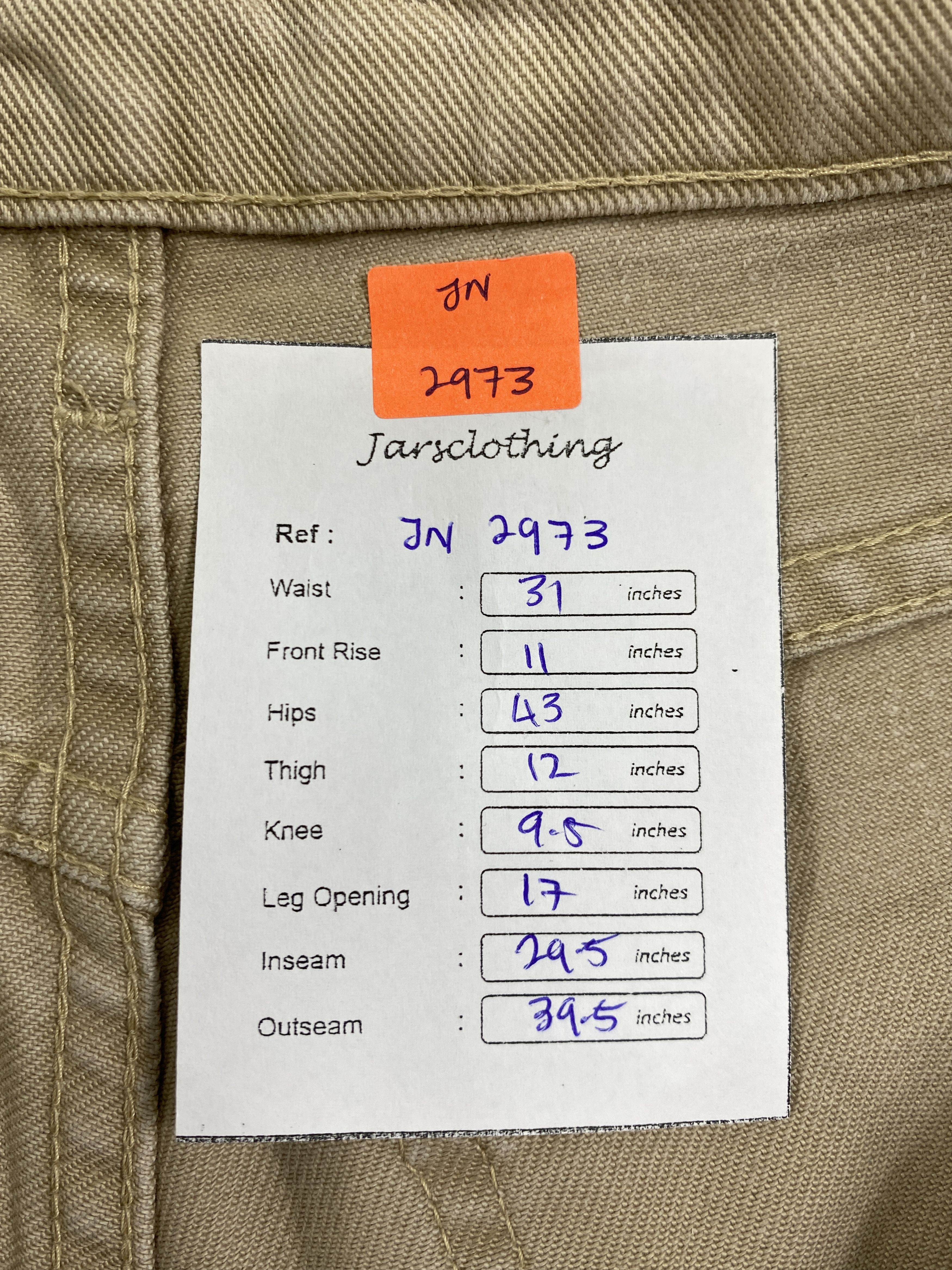 Levi's Vintage Levis 502 Jeans 31x29.5 - JN2973 Size US 31 - 8 Thumbnail