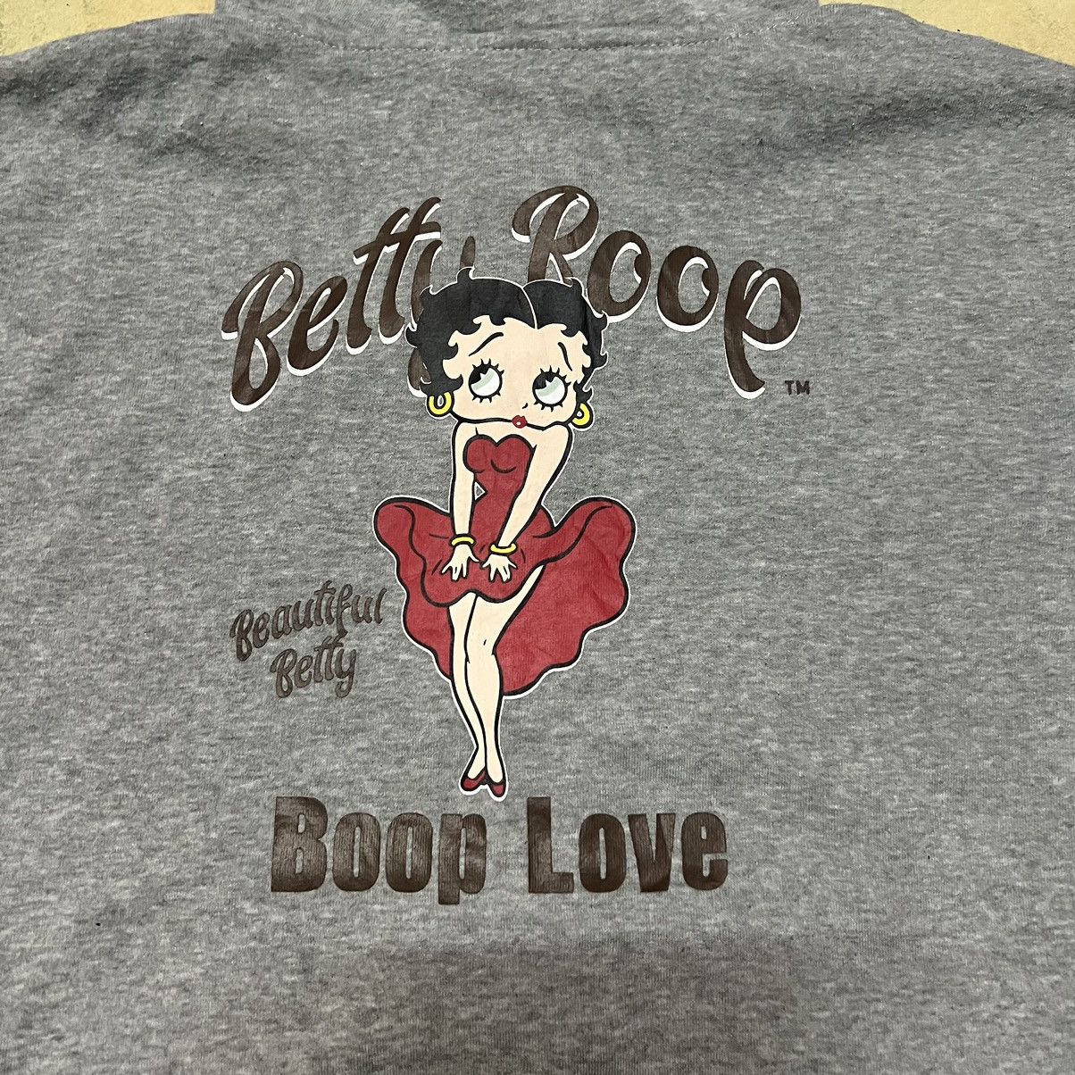Cartoon Network Betty Boop Big Logo Zipper Sweater Hoodie Size US L / EU 52-54 / 3 - 6 Thumbnail