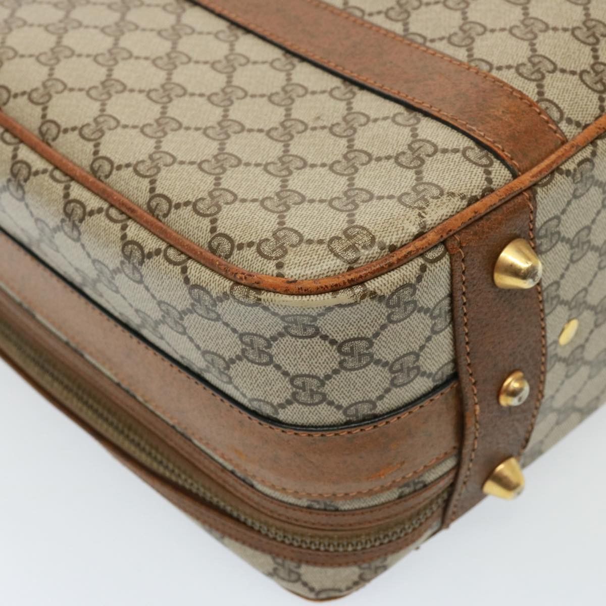 Gucci GUCCI GG Supreme Boston Bag Pvc Beige Size ONE SIZE - 14 Thumbnail