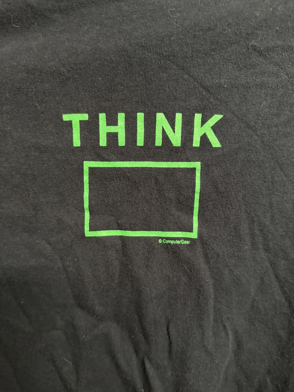 Gildan Y2K Think Outside the Box T-shirt Computer Gear Tee XL Size US XL / EU 56 / 4 - 3 Thumbnail