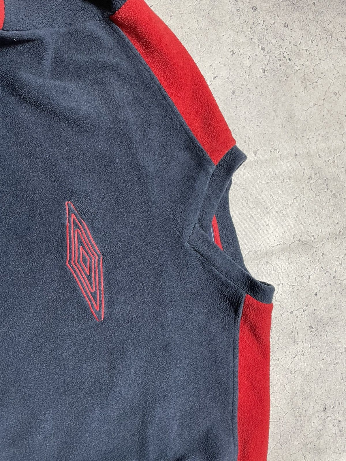 Umbro Vintage Retro Fleece Sweatshirt Umbro Big Logo Y2K Size US XL / EU 56 / 4 - 5 Thumbnail