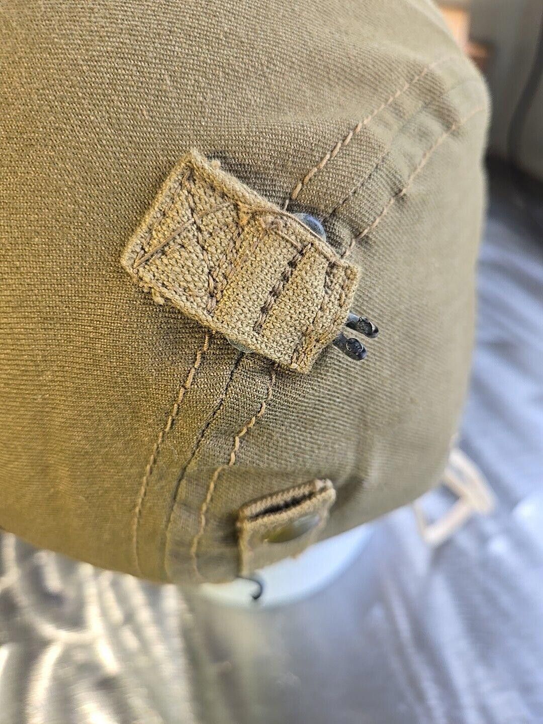 Designer WW2 US Army Air Force Flight Helmet A-9 Size Medium Size ONE SIZE - 6 Thumbnail