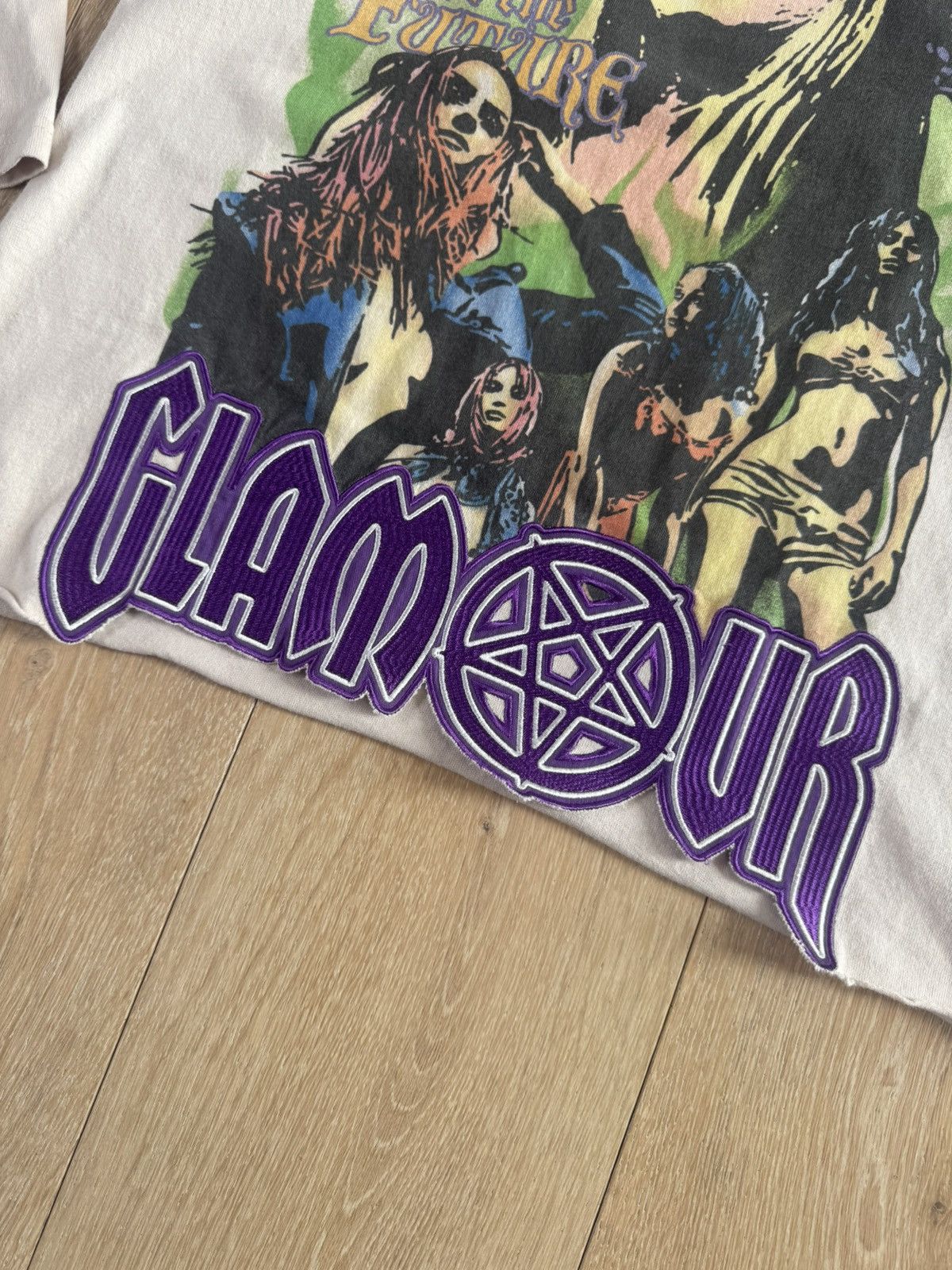 Hysteric Glamour Hysteric Glamour Studded Graphic Tee Size US M / EU 48-50 / 2 - 3 Thumbnail