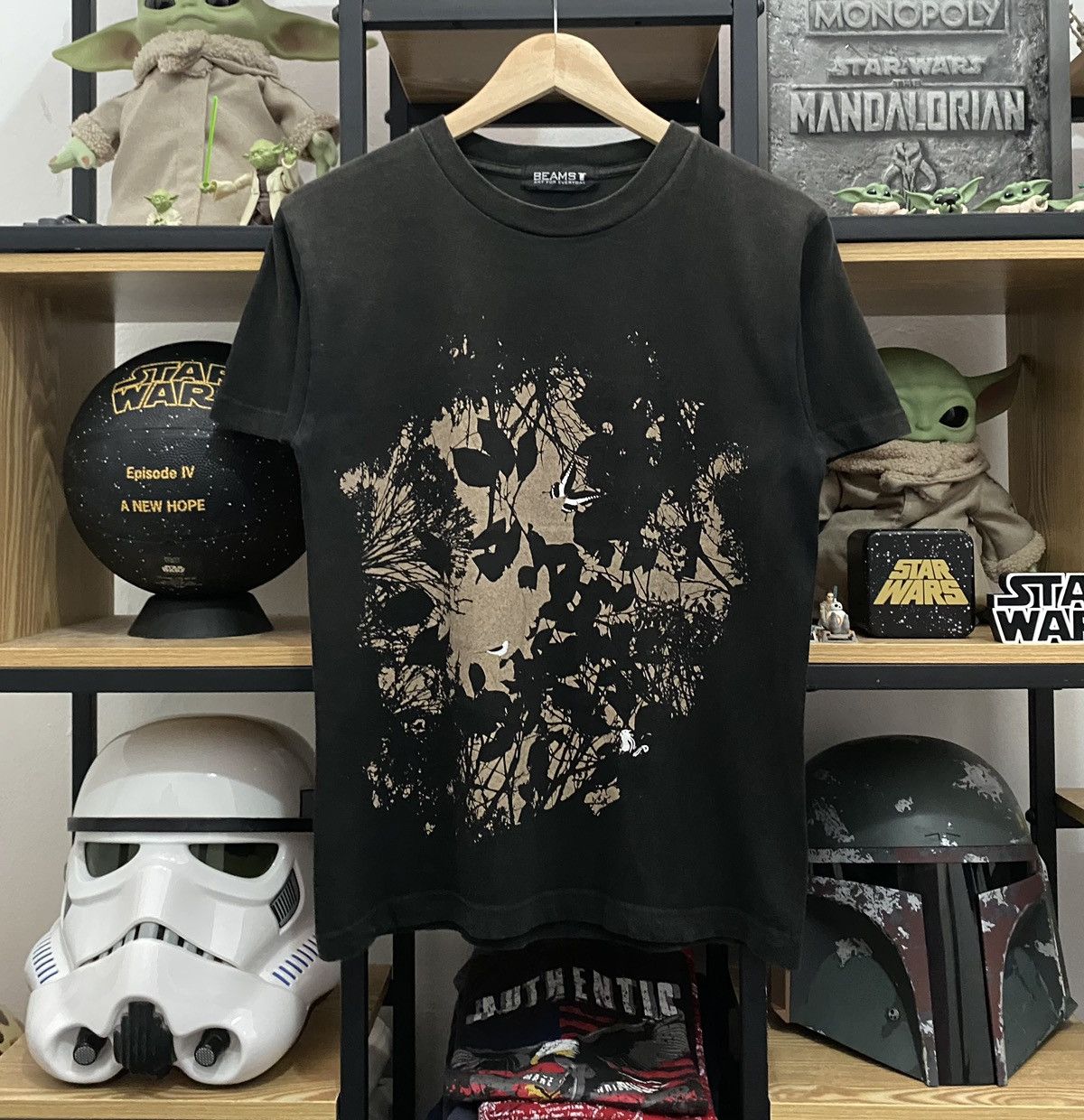 Beams Plus Beams T Japan Shadow Forest Design Tshirt Size US S / EU 44-46 / 1 - 1 Thumbnail