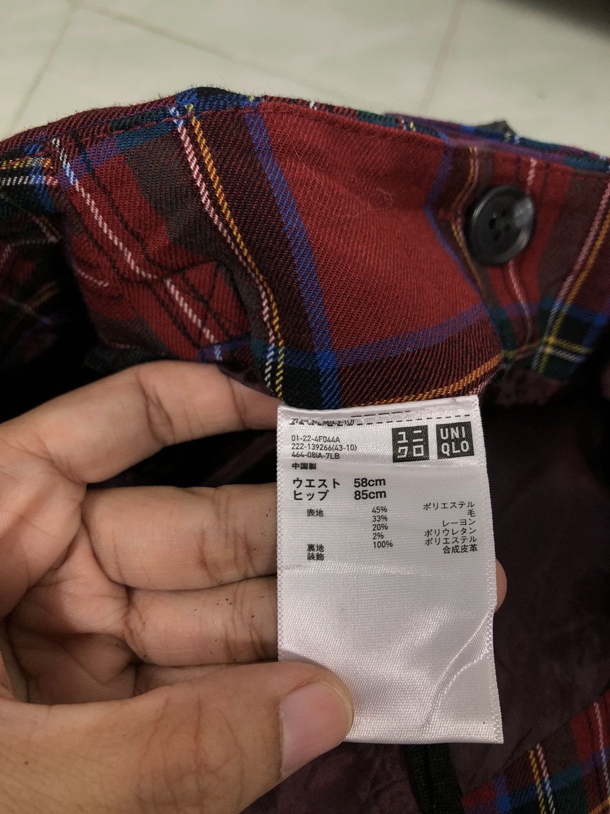 Japanese Brand 🔥Punk Design Tartan Skirt Uniqlo Japan Size 26" / US 2 / IT 38 - 6 Thumbnail
