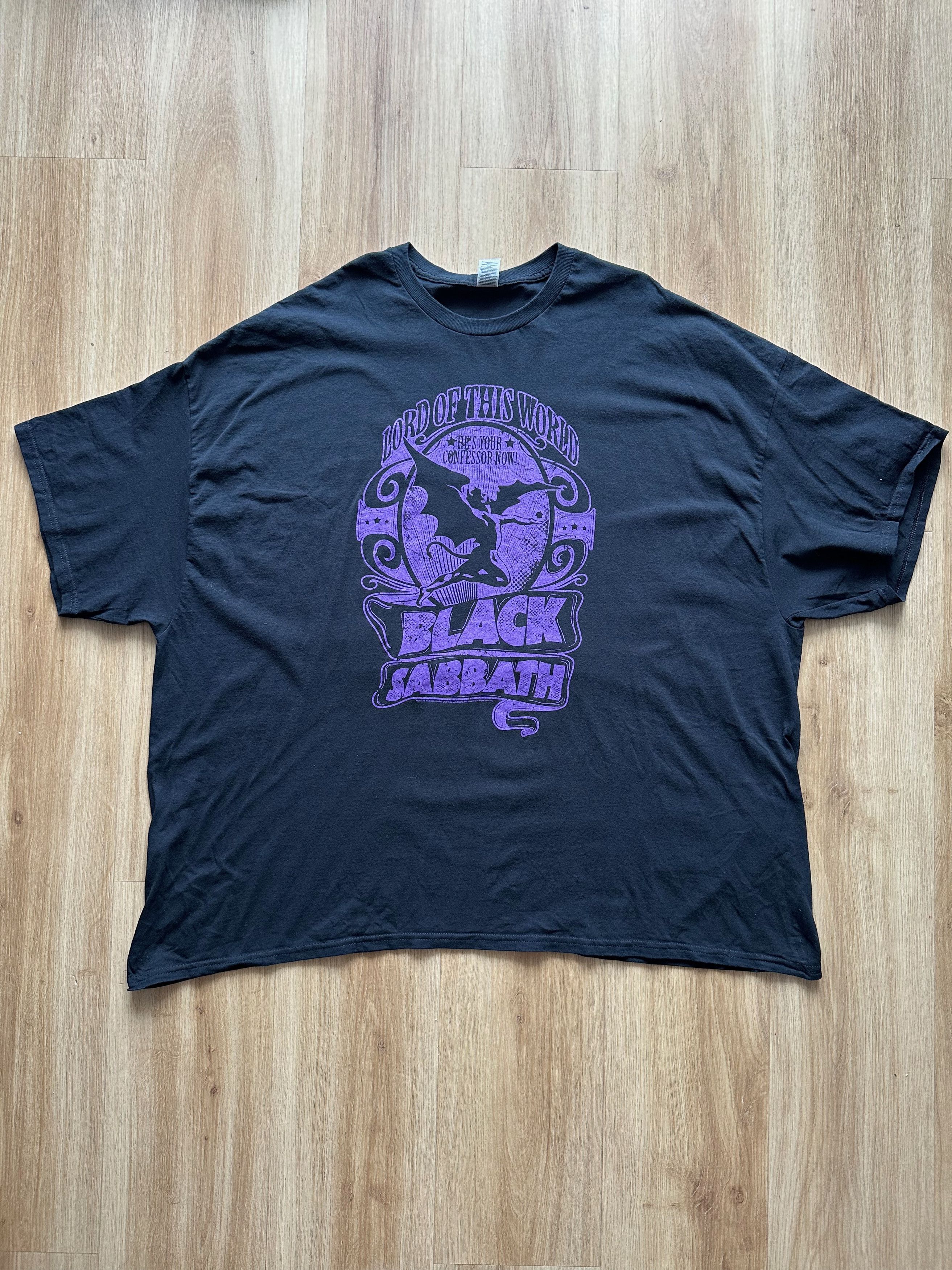 Band Tees 5XL 2013 Black Sabbath "Lord of this world" rock shirt band Size US XXL / EU 58 / 5 - 6 Thumbnail