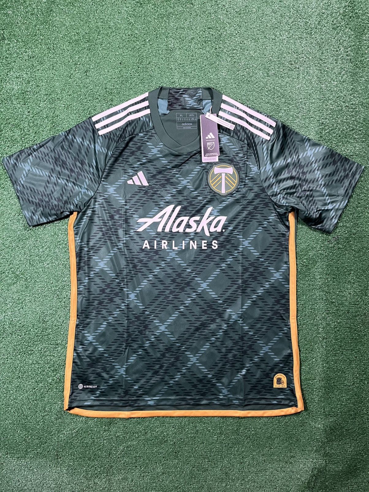 Adidas 2023 PORTLAND TIMBERS HOME JERSEY Size US XL / EU 56 / 4 - 1 Thumbnail