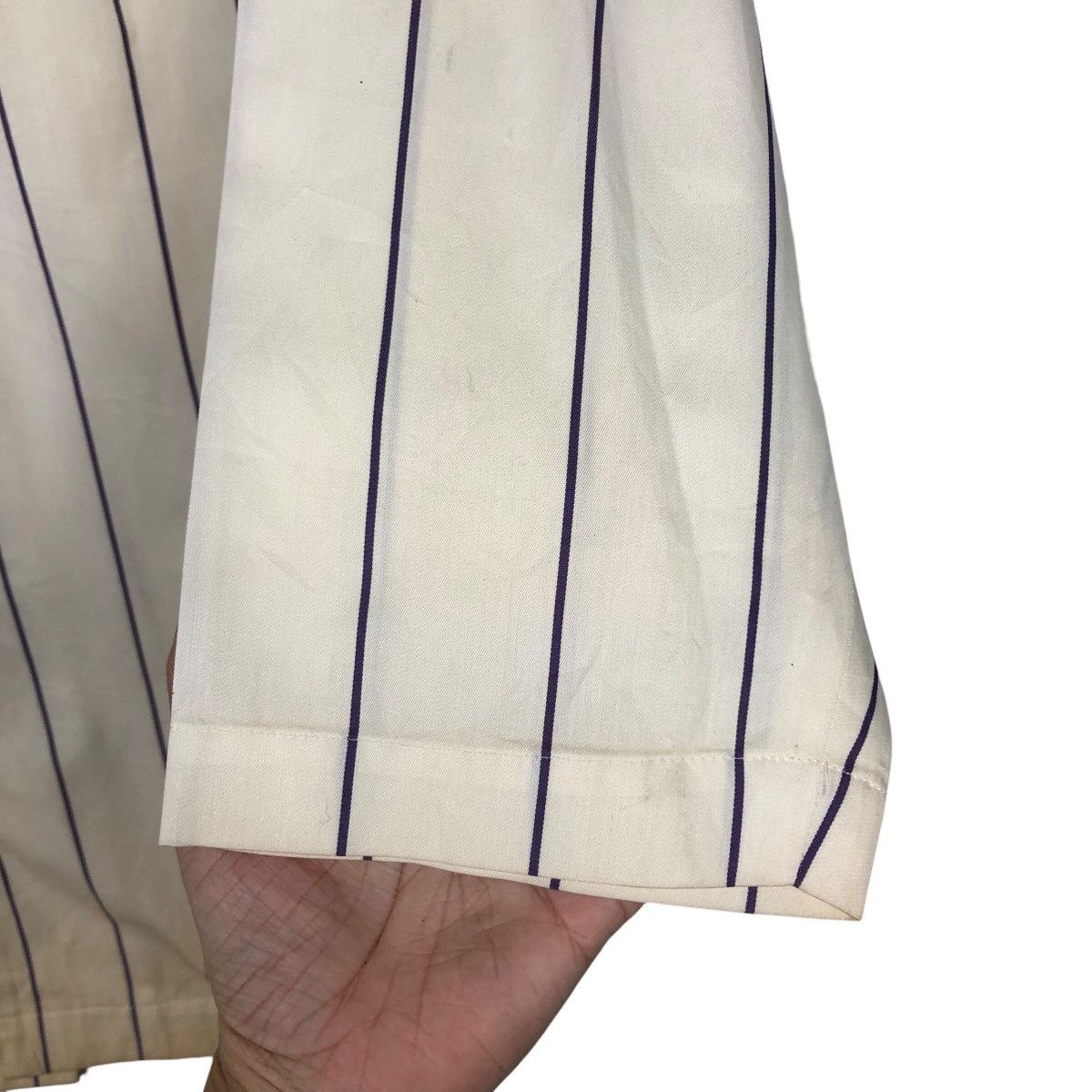 Carven 📌Miss Carven Deux Hickory Striped Work Design Size M / US 6-8 / IT 42-44 - 16 Thumbnail