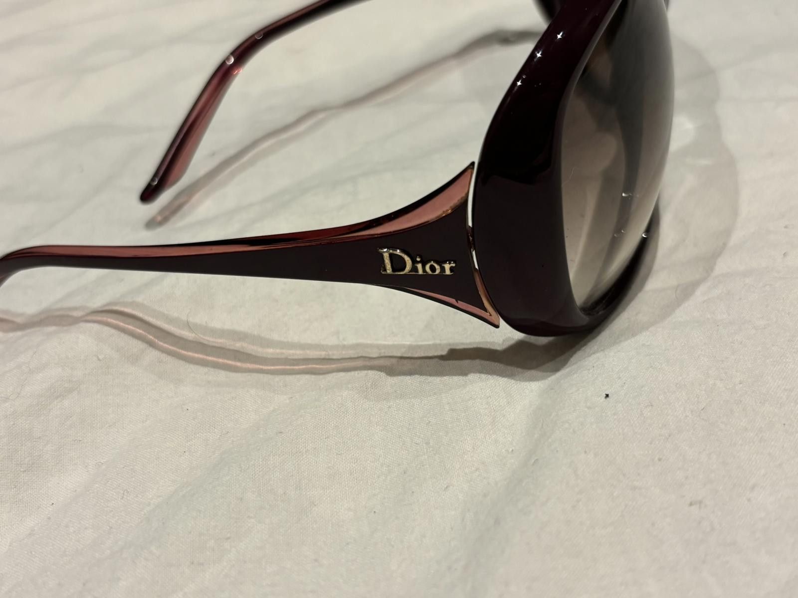 Dior Dior - Purple Oversized Sunglasses with Gradient Lenses Size ONE SIZE - 2 Thumbnail