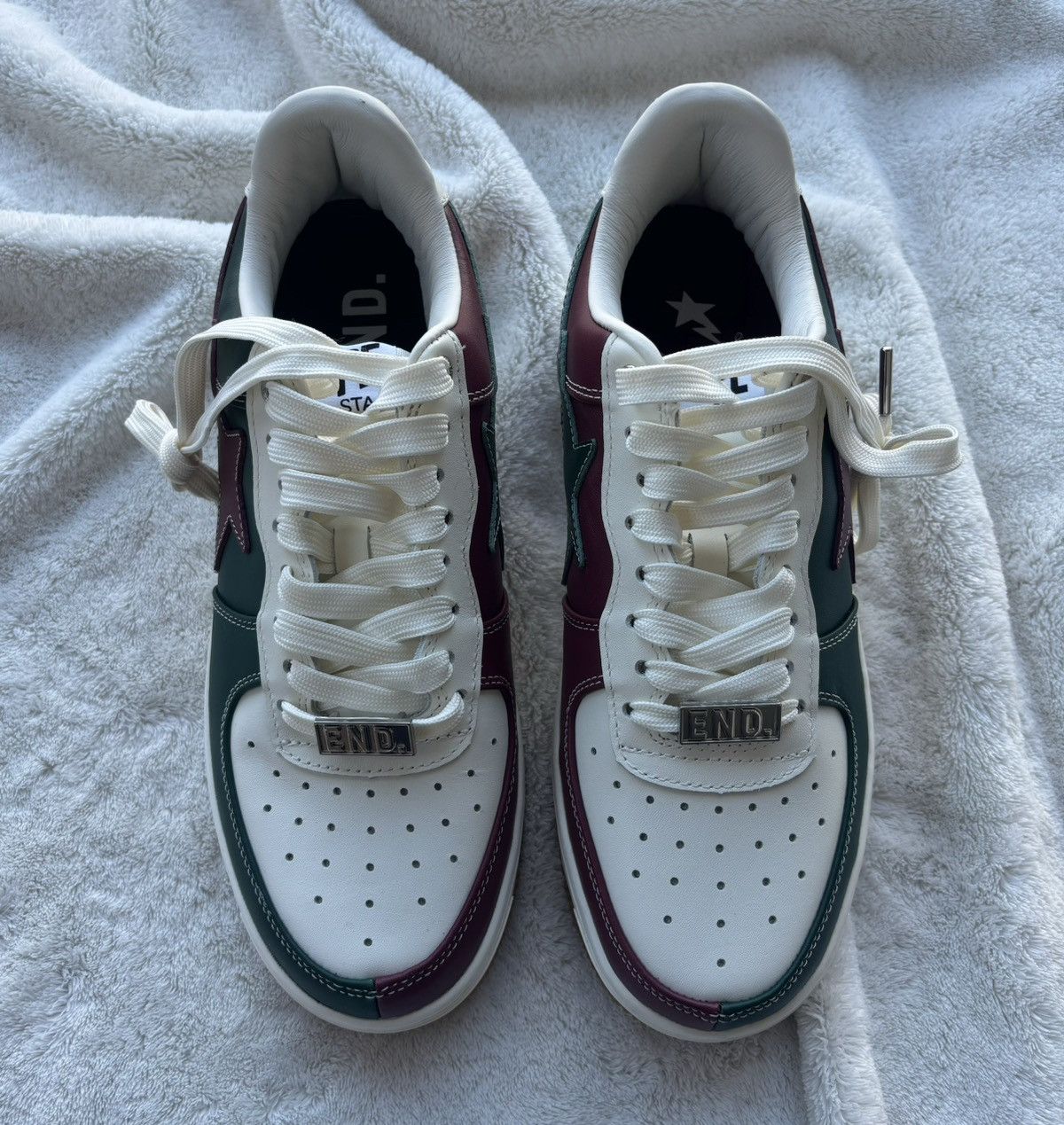 Bape Bape Sta x END Clothing ‘Gucci’ Sneakers Size US 9 / EU 42 - 3 Thumbnail