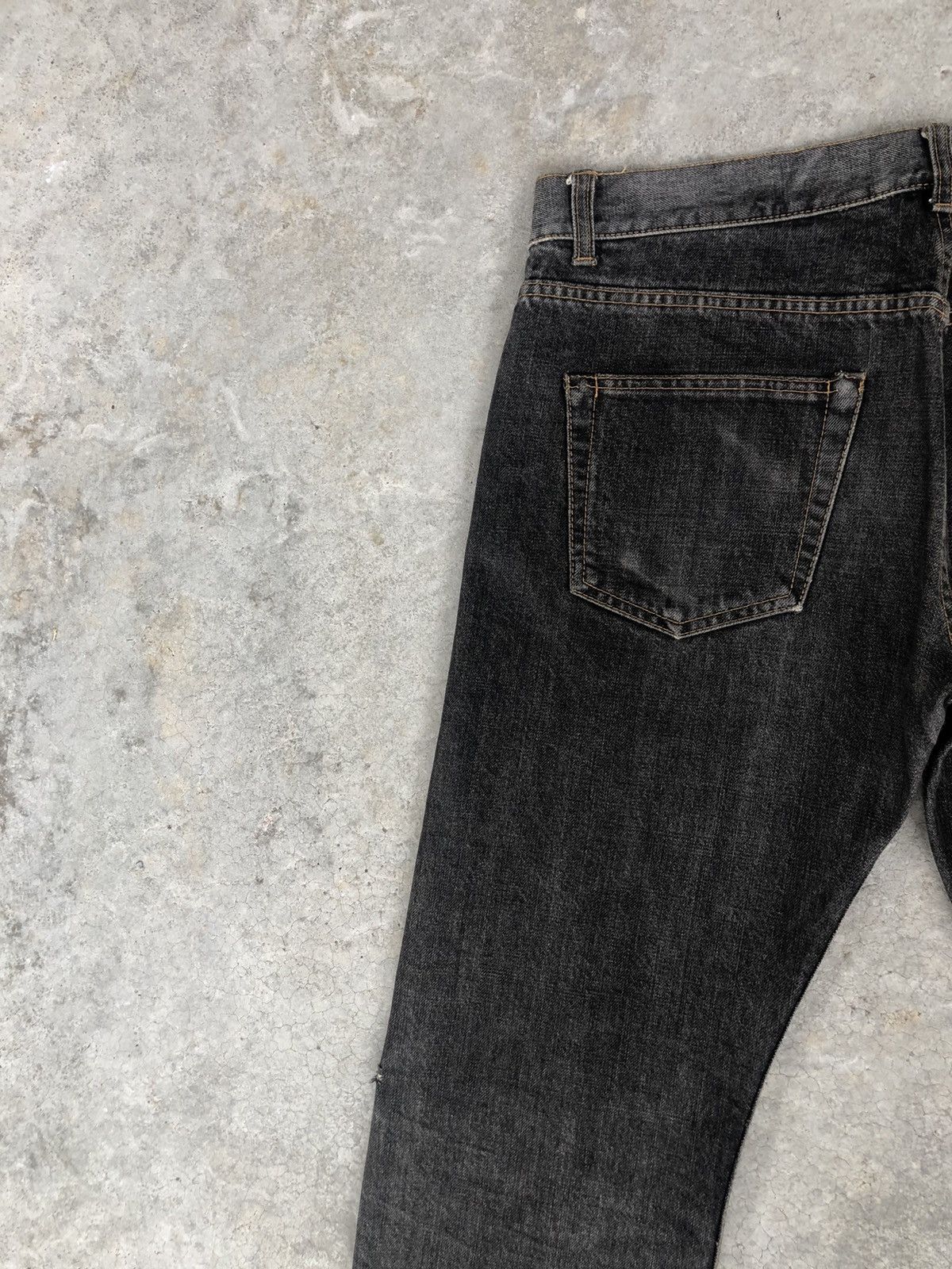 Comme des Garcons Comme des Garcons Homme Selvedge Denim Distressed Jeans Size US 32 / EU 48 - 9 Thumbnail