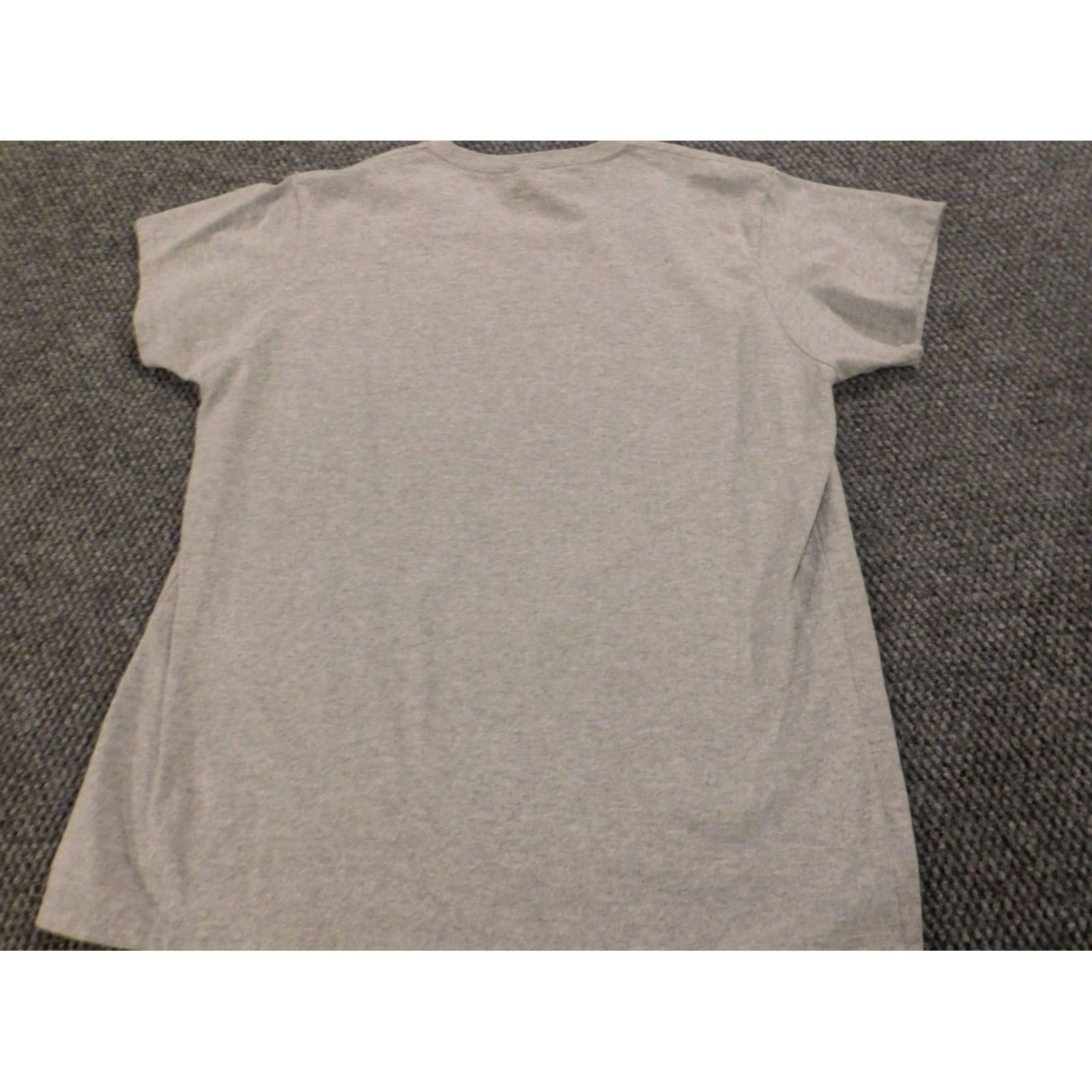 Croft & Barrow Croft & Barrow Christmas Womens Shirt L Gray Raglan Pocket Crew Neck Short Sleeve Blouse Modern Theme Winter Holiday Womens Size L / US 10 / IT 46 - 6 Thumbnail