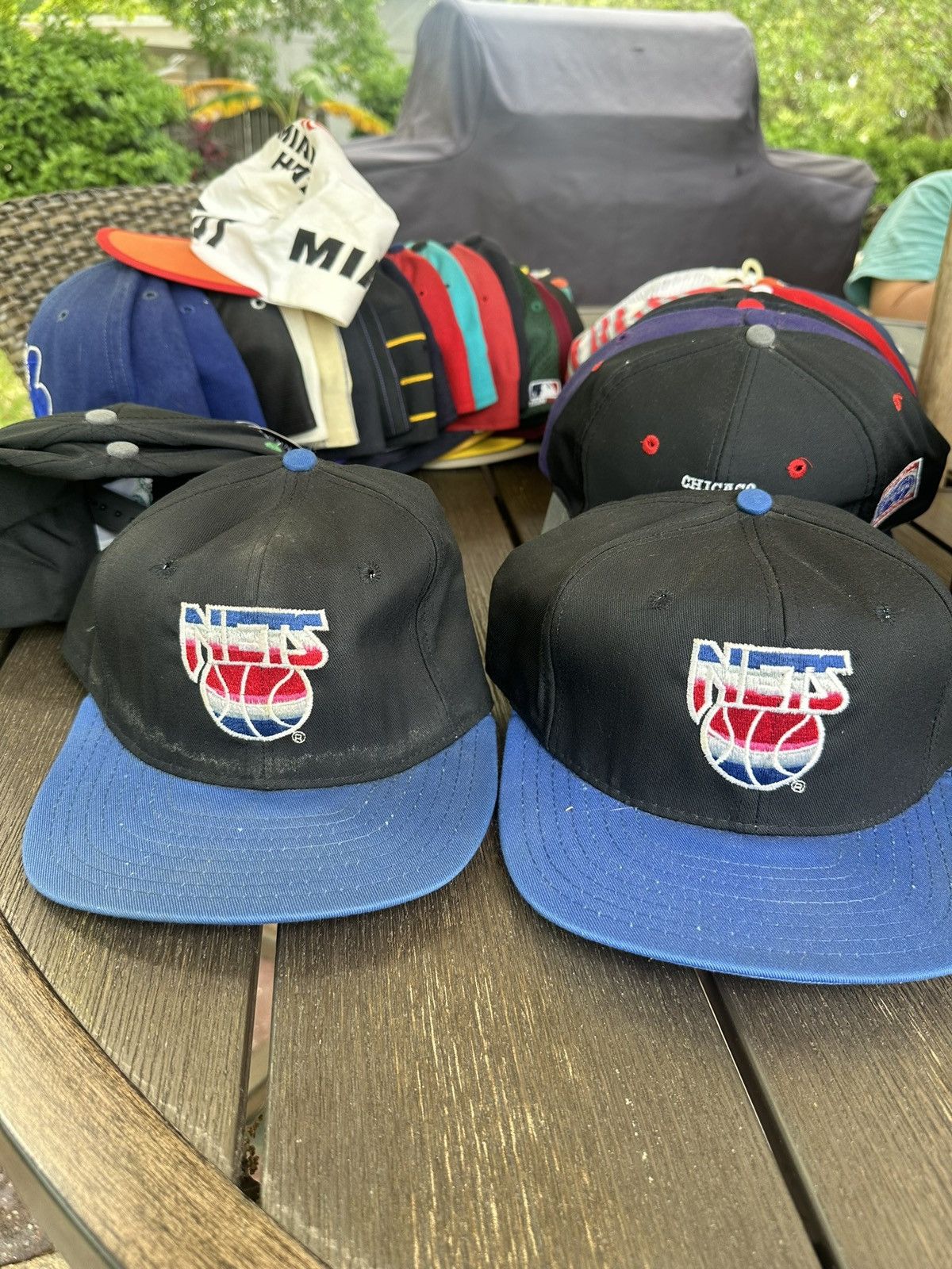 NBA 90’s New York nets vintage SnapBack Size ONE SIZE - 5 Thumbnail