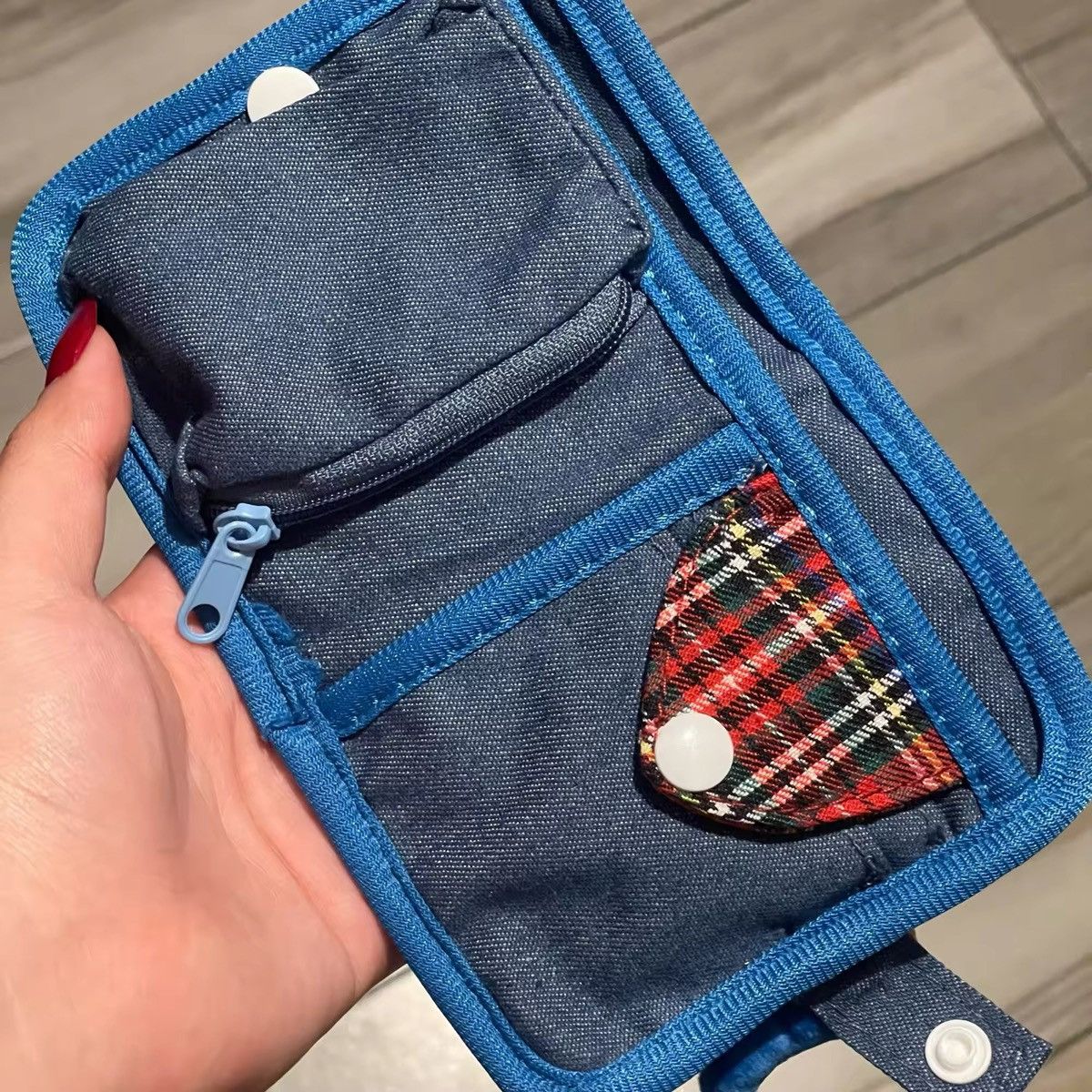 Japanese Brand × Vintage Cute Canvas Wallet Size ONE SIZE - 3 Thumbnail