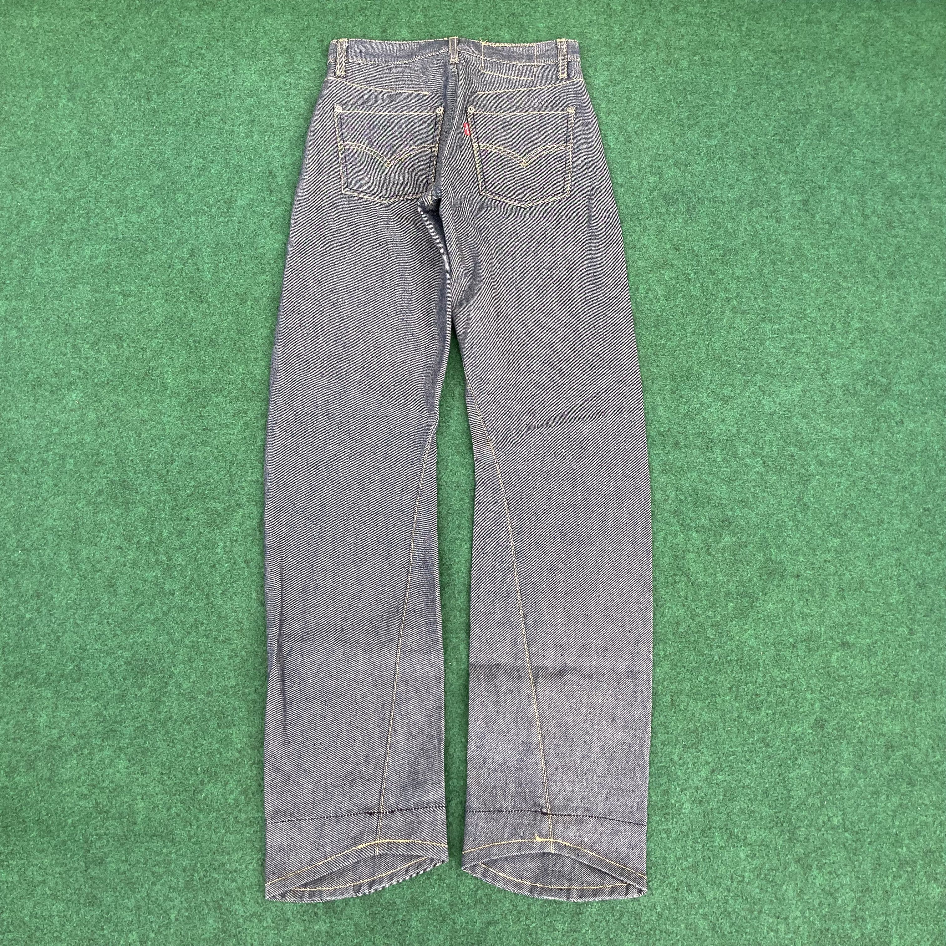 Japanese Brand × Levi's × Vintage Vtg Levis Engineered Kimura Denim Sz 27 Jeans Size US 27 - 11 Thumbnail