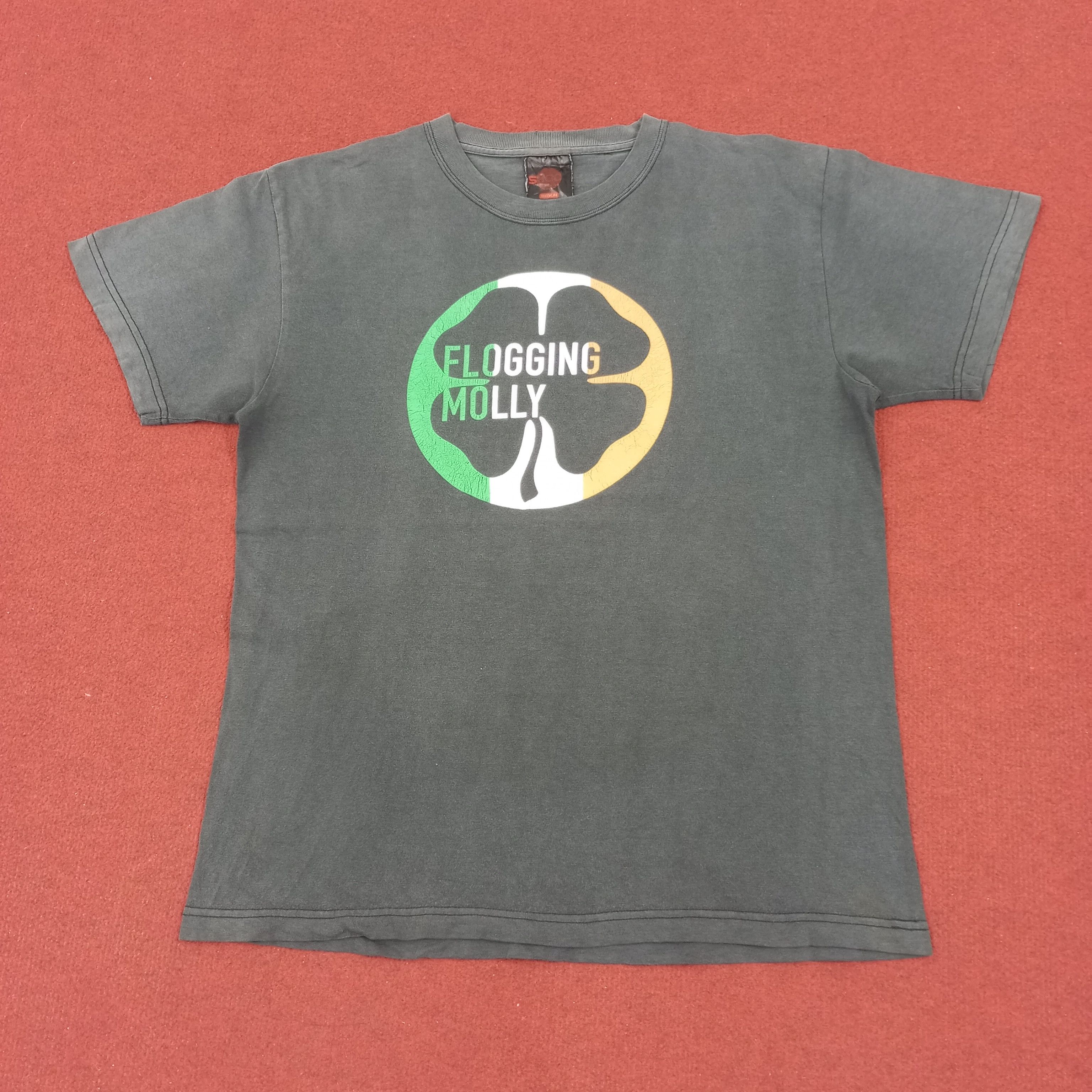 Band Tees × Vintage Flogging Molly Rock Band Tshirt Size US M / EU 48-50 / 2 - 1 Thumbnail
