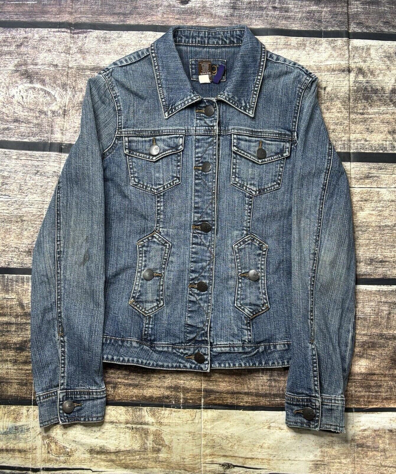Other Jag Jeans Denim Jacket Women's Small Cotton Stretch Pockets Size S / US 4 / IT 40 - 1 Thumbnail