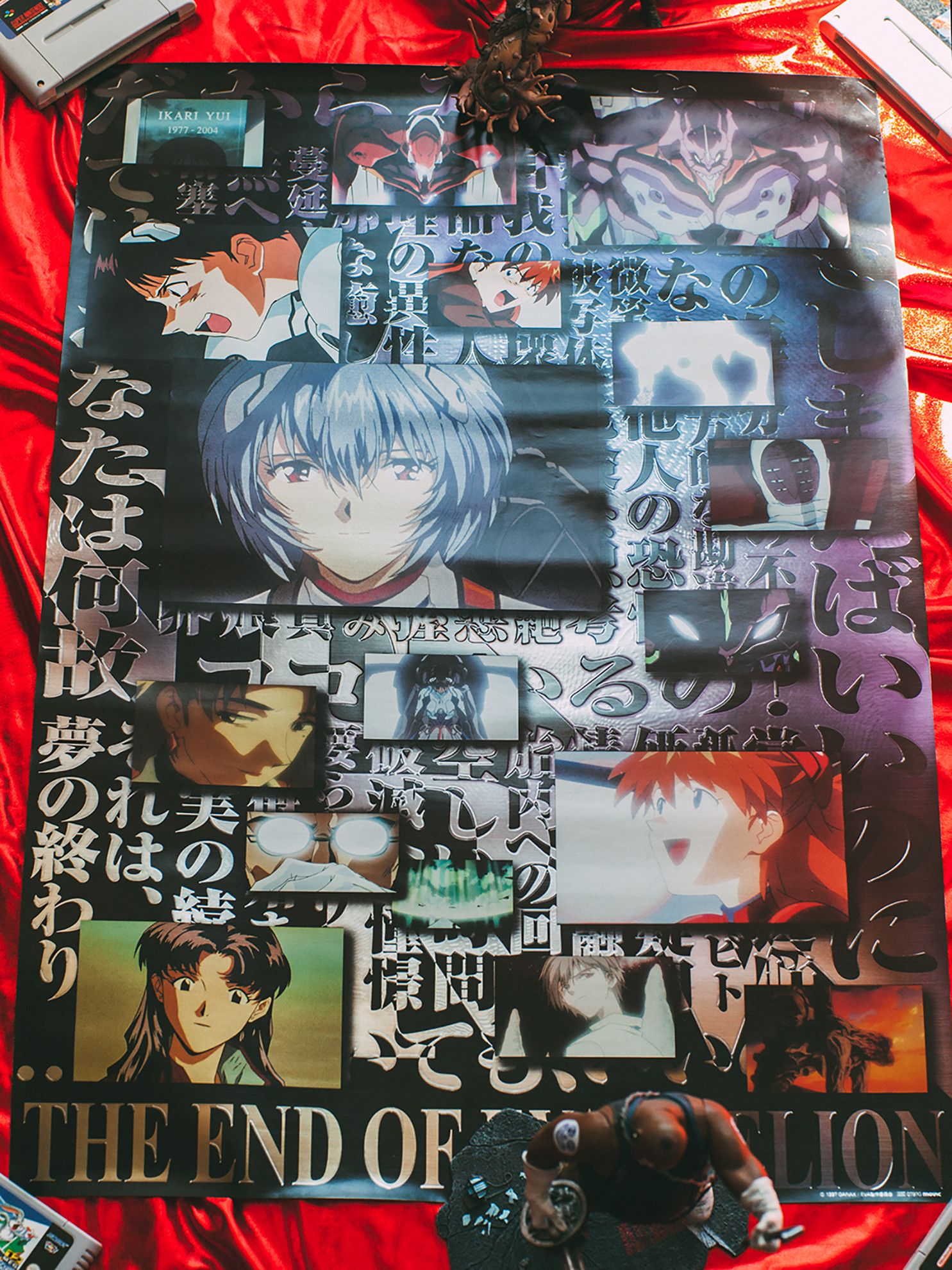 Japanese Brand Neon Genesis Evangelion 1997 Original Anime Movie Poster Size ONE SIZE - 2 Thumbnail
