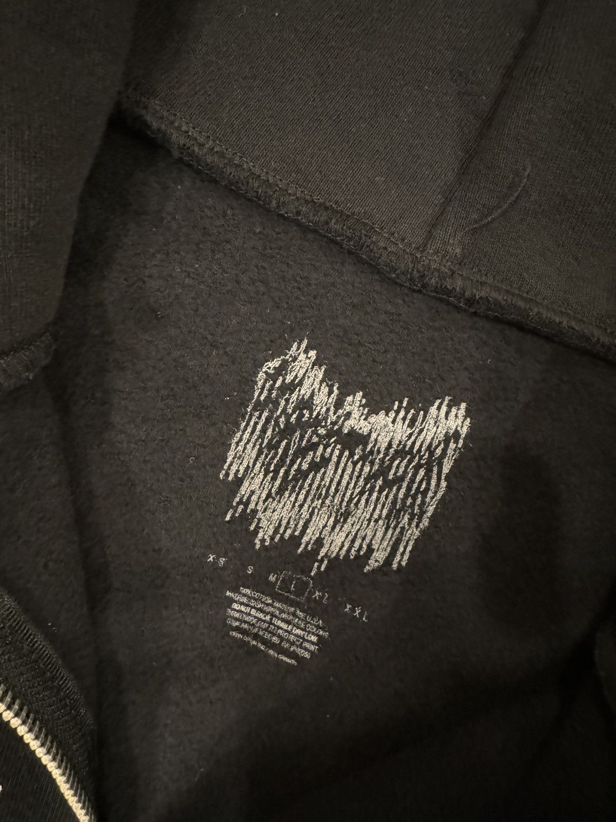 Ken Carson KEN CARSON MORE CHAOS ZIP UP HOODIE Size US L / EU 52-54 / 3 - 4 Thumbnail